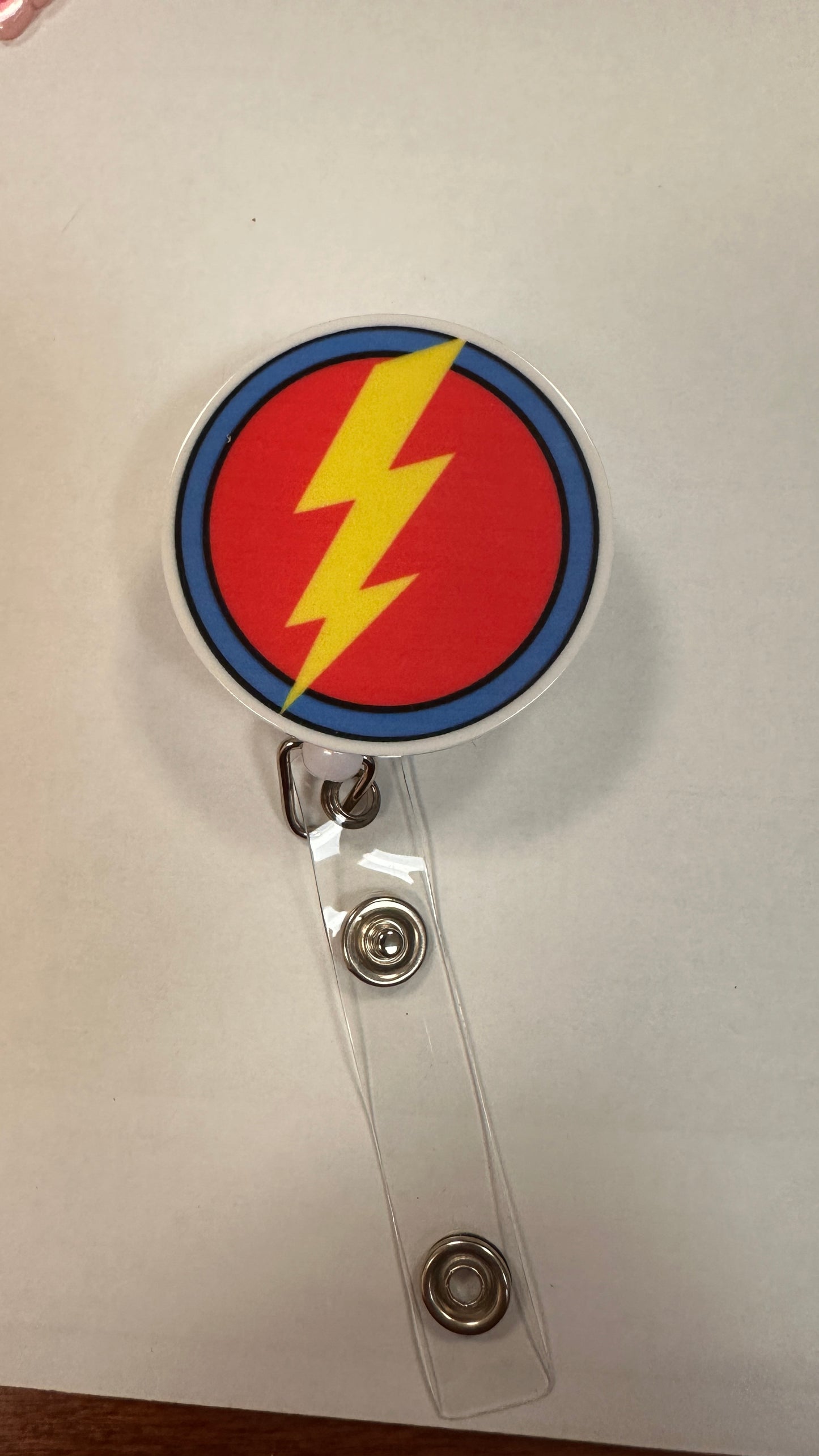 Bazinga flash badge reel