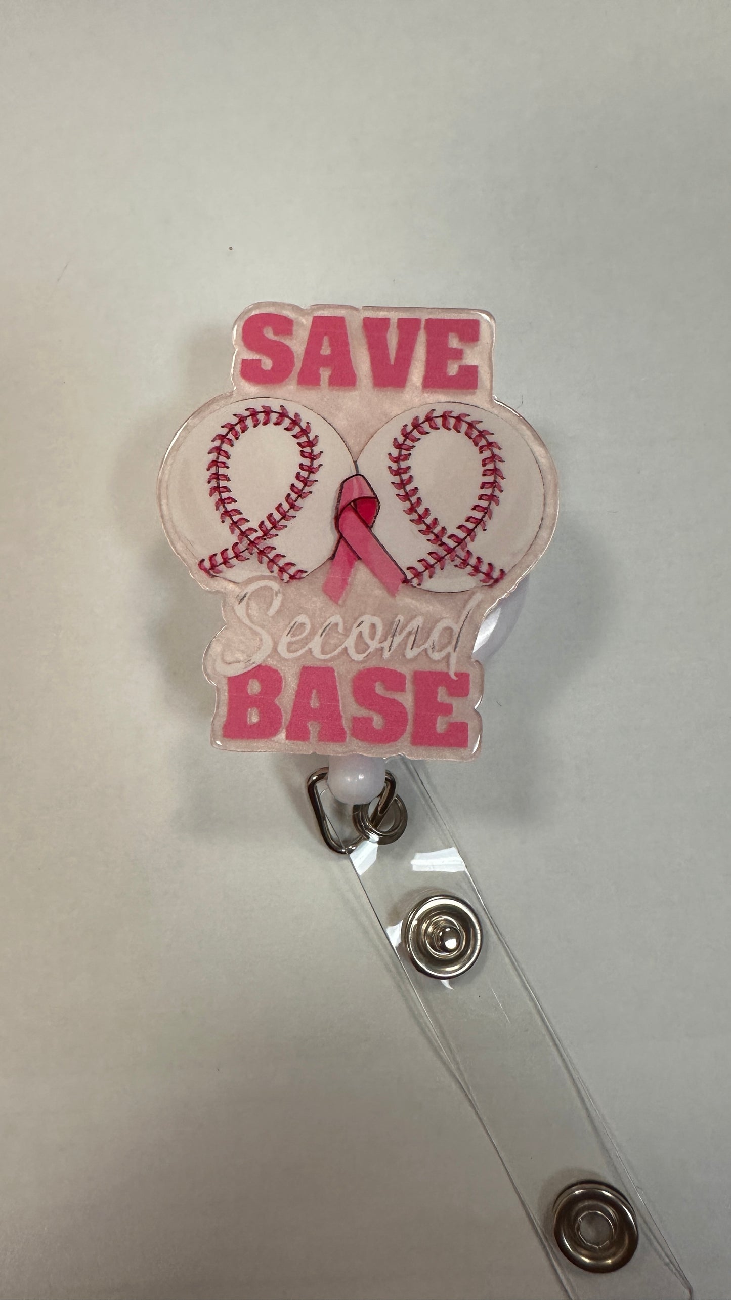 Breast cancer badge reel