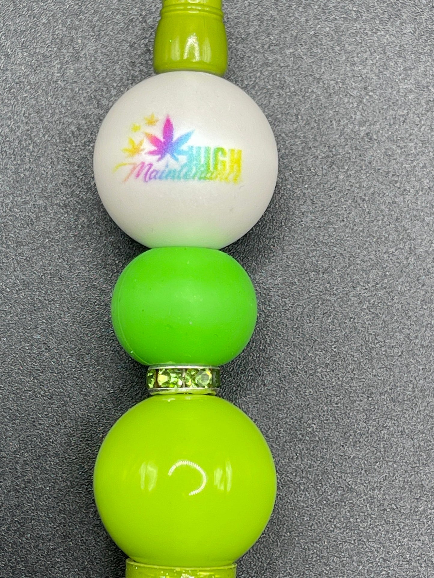 High maintenance beaded pen