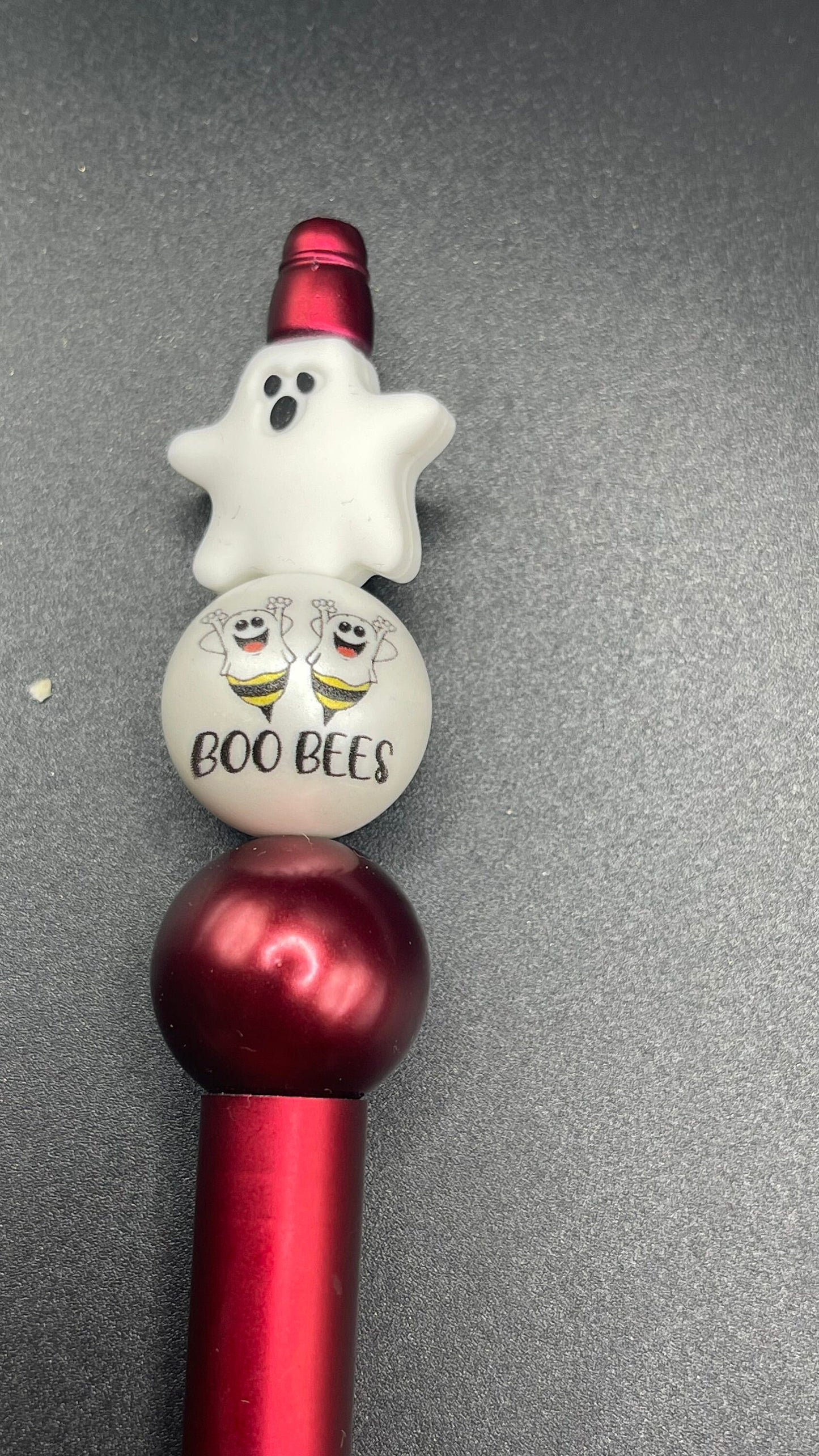 Boobies ghost beaded pen