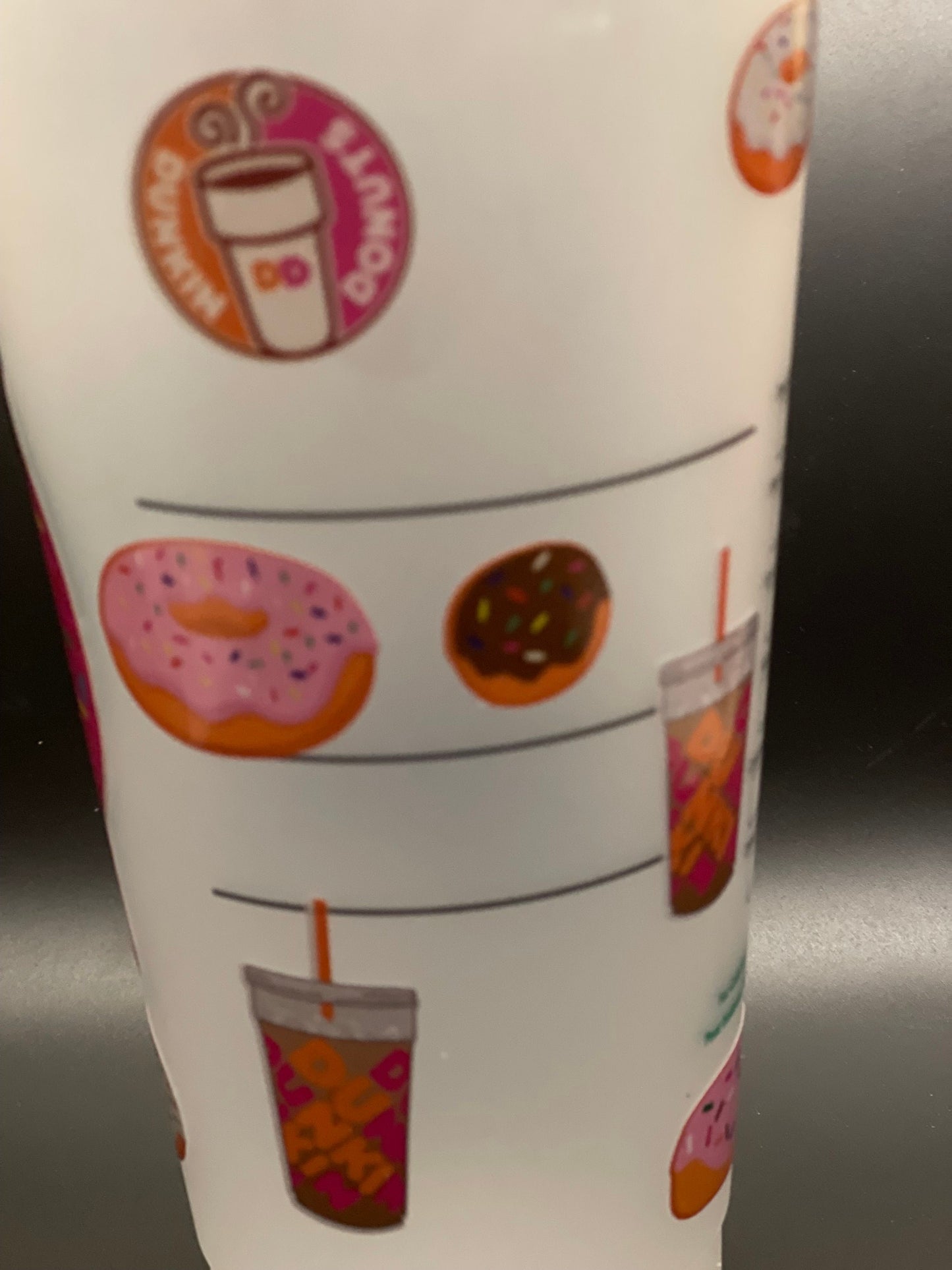 She wants the D COFFEE Cup from Starbucks, Custom Starbucks cup Vinyl Decorative