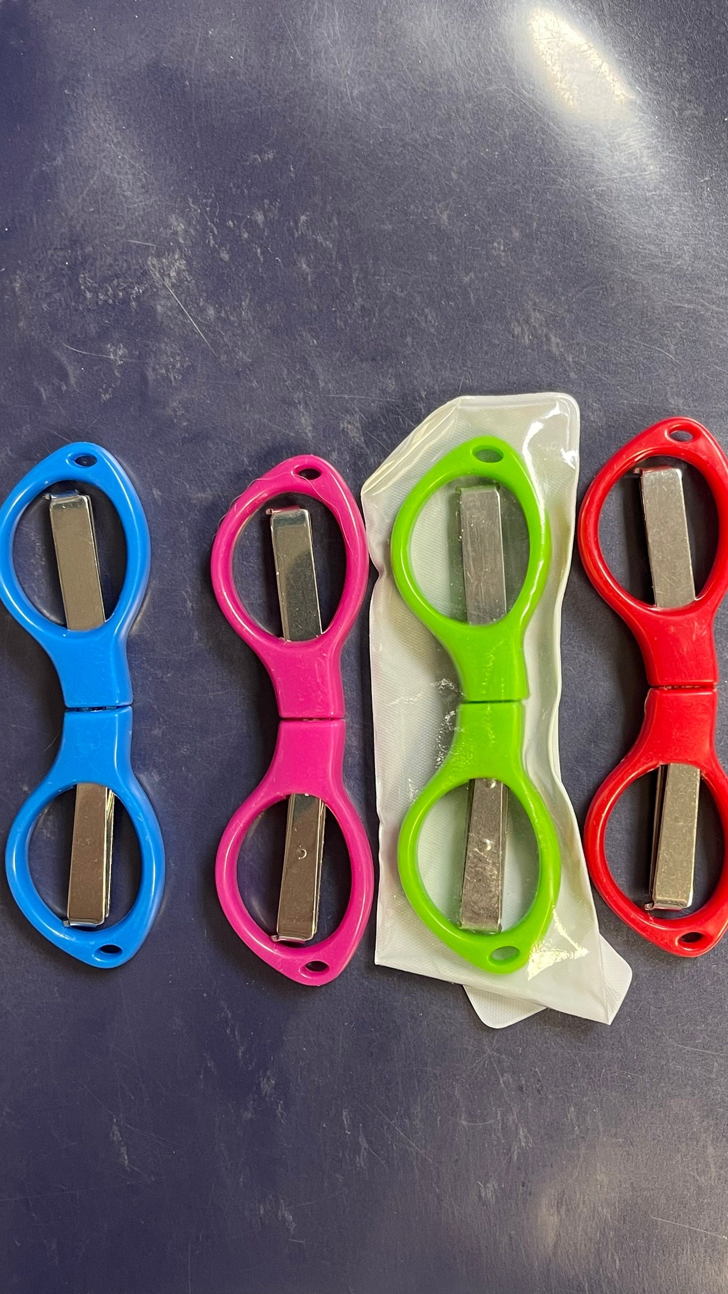 Badge reel accessories, highlighter, 4 different color Pen, LED light, Permanent Marker, Optional Scissors