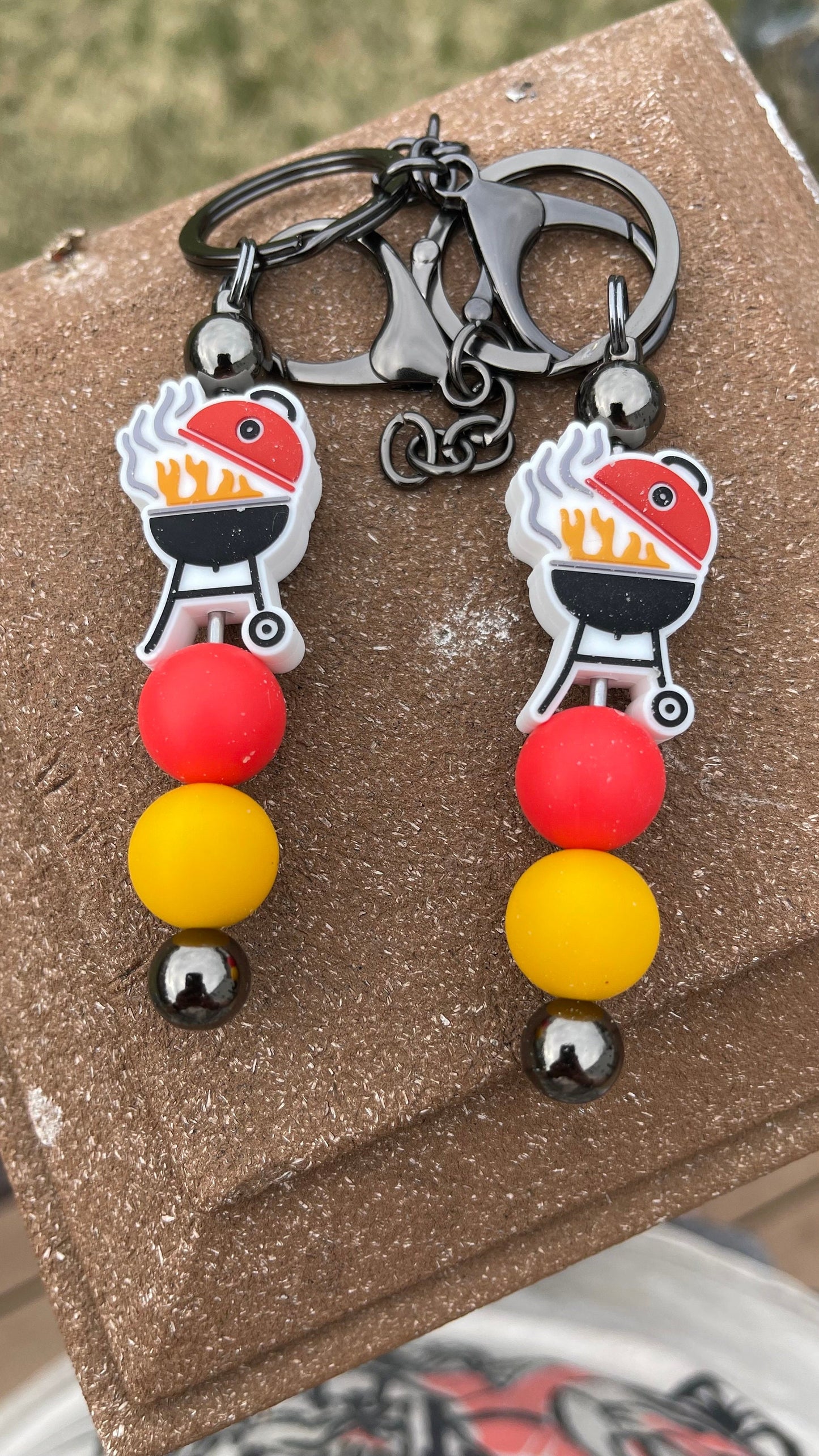 Grill keychain - Son Gift For - Gift for Him -Gift for dad _ Dad gift