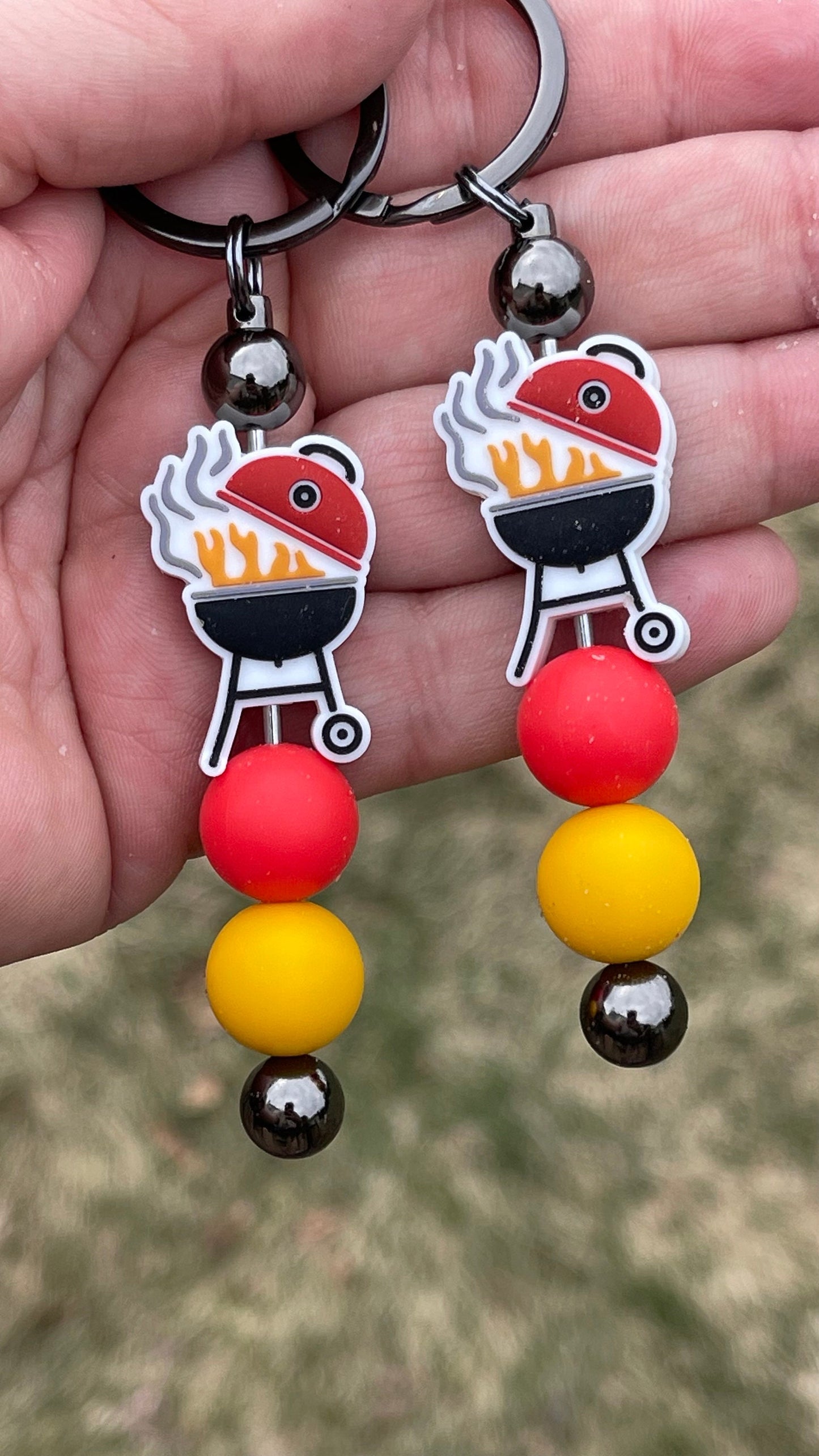 Grill keychain - Son Gift For - Gift for Him -Gift for dad _ Dad gift