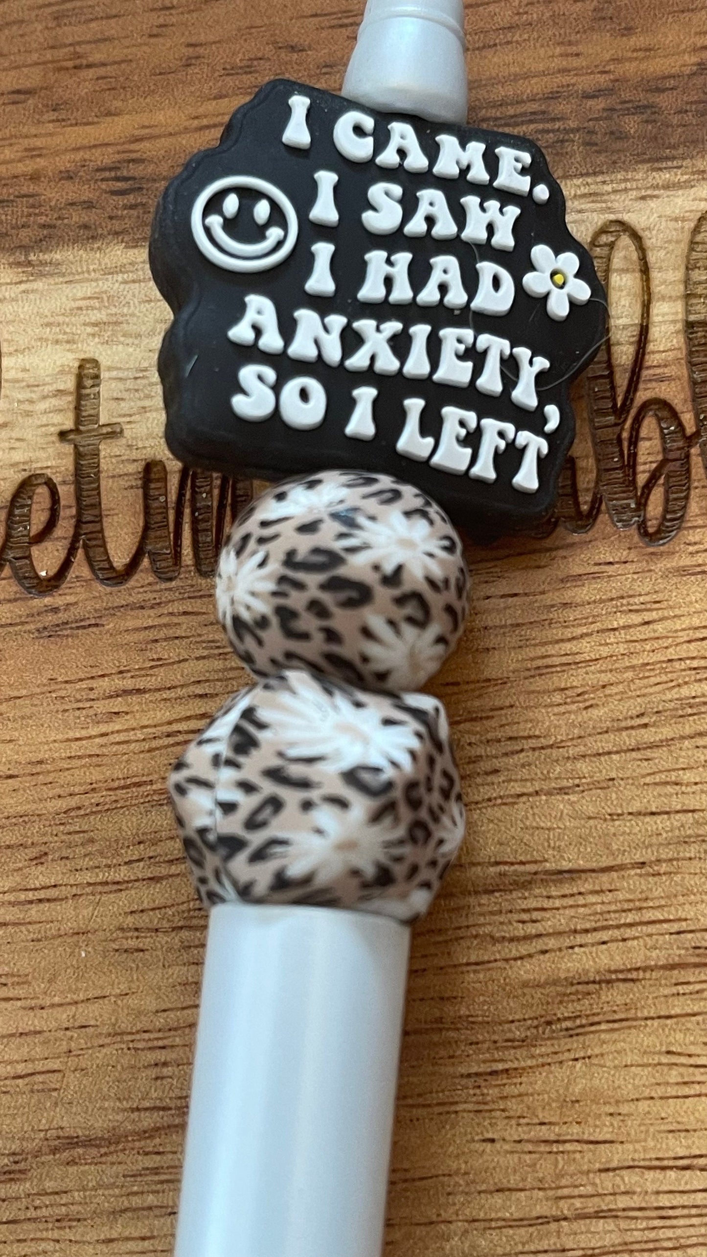 Anxiety pen. Journal pens, funny pens