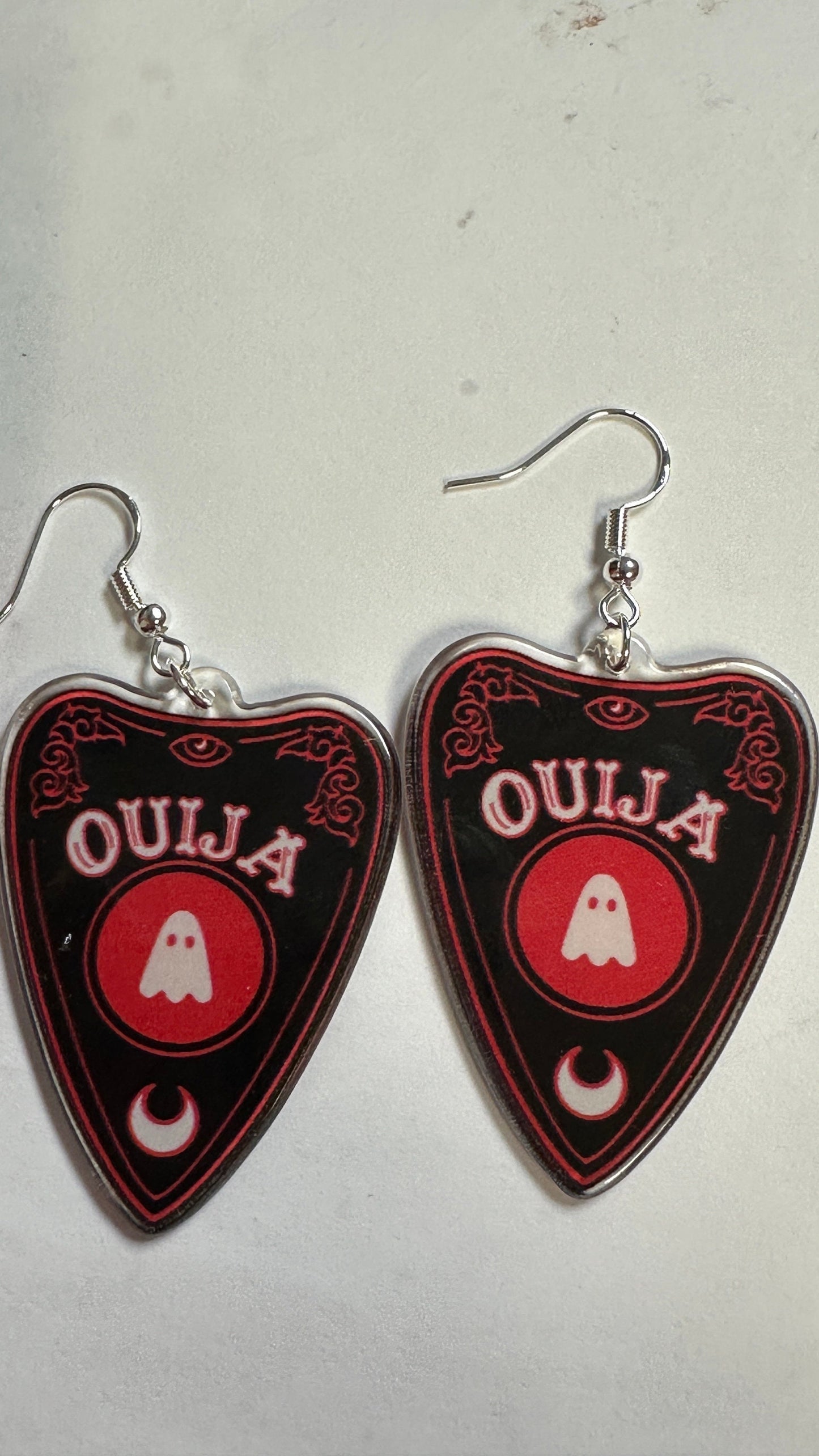 Horror Queen and more Halloween Dangle Earrings! Ghost face, Ouija and more