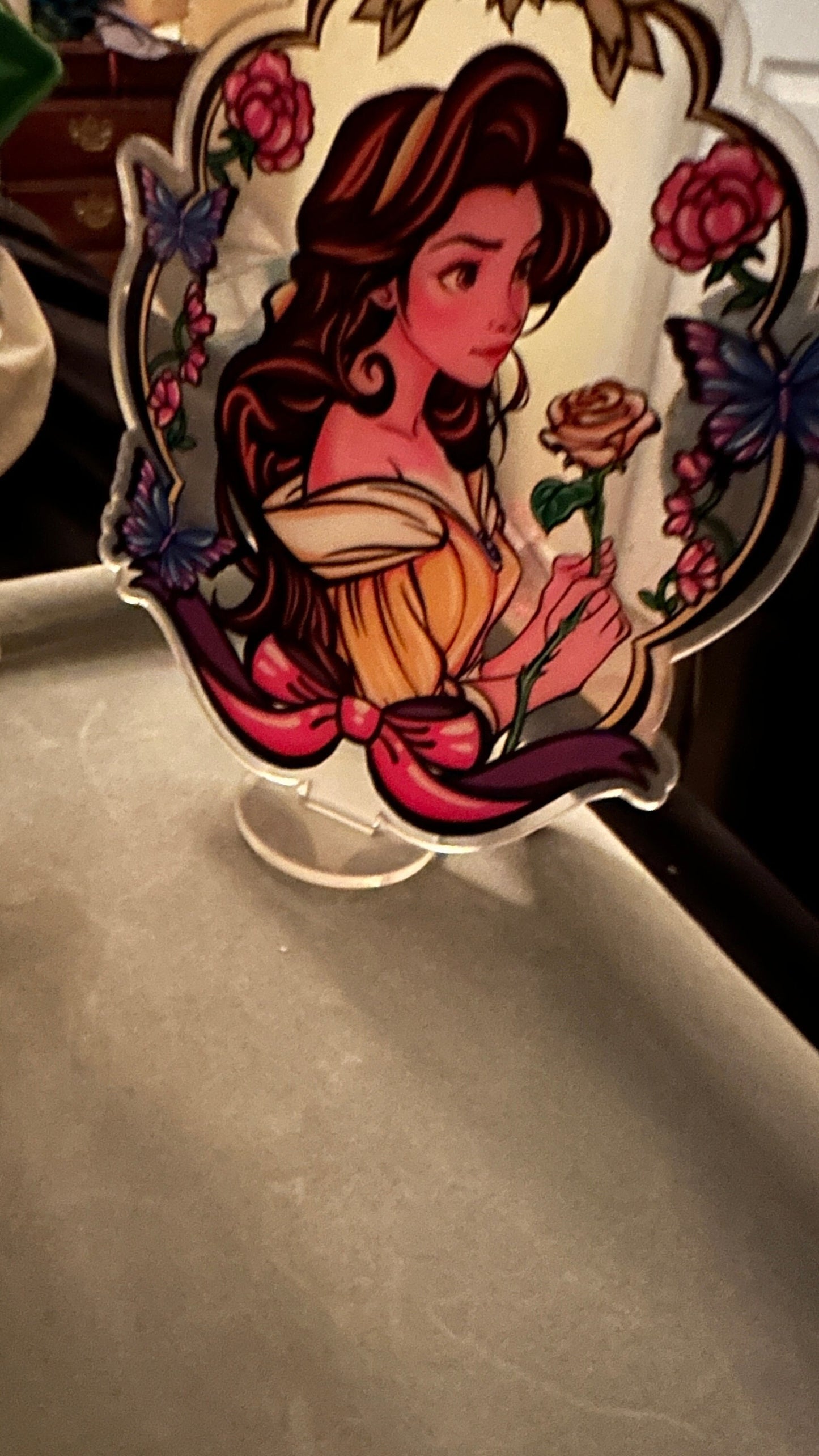 Gorgeous Disney Princess decor for a girls room. Unique decor gift