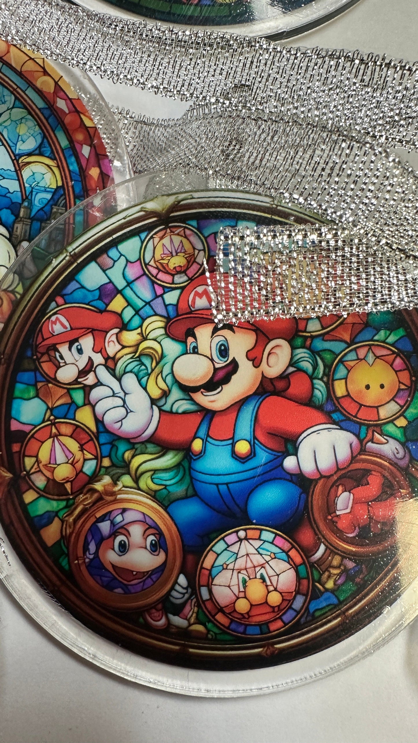 Mario Ornaments - Room Decor - Christmas ornaments - Gamer decor