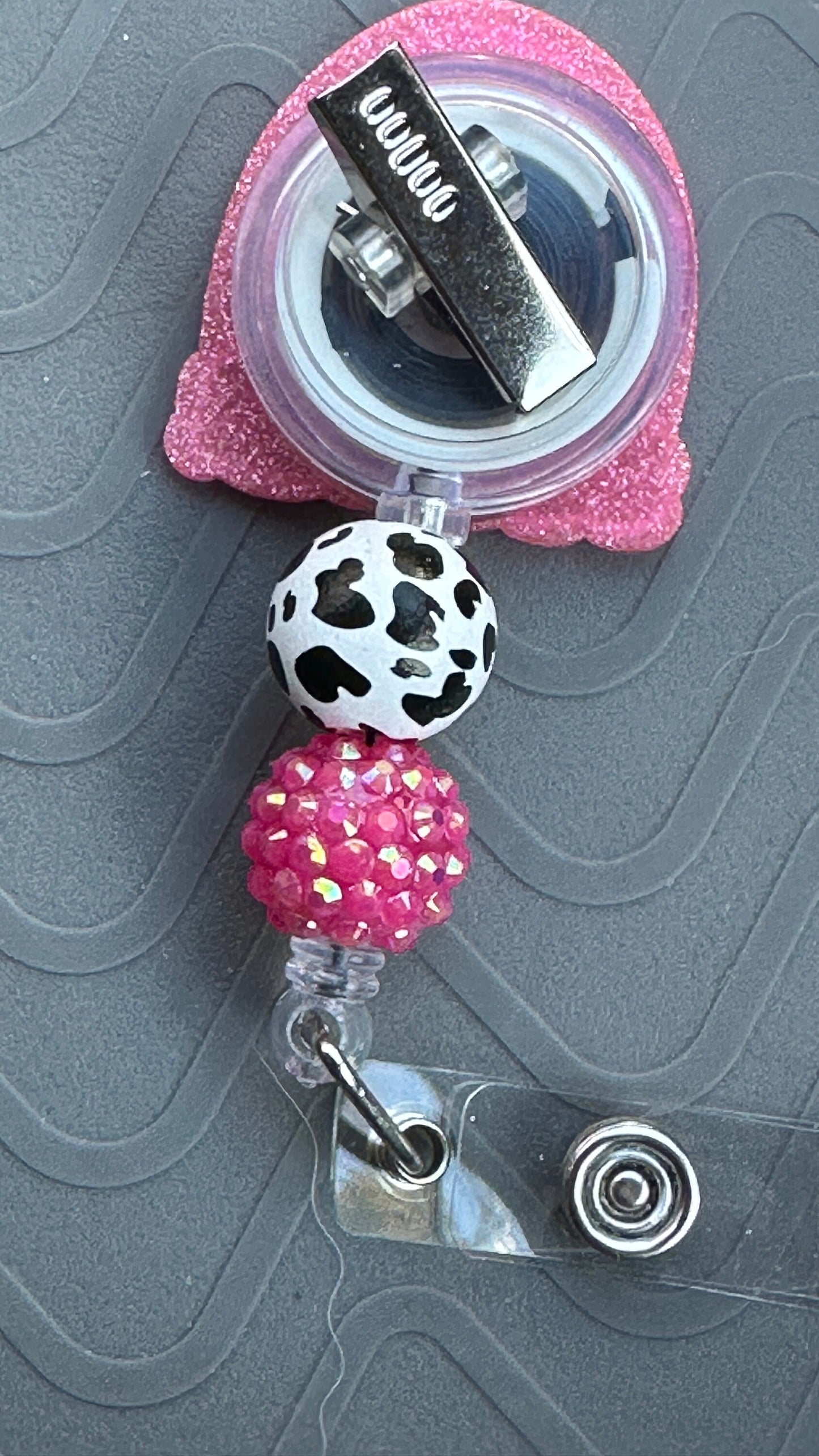 Be kind Badge Reel, Black Glitter, Nurse Badge Reel, Retractable Swivel Alligator Clip, Cute Badge Reel, Funny Badge Reel