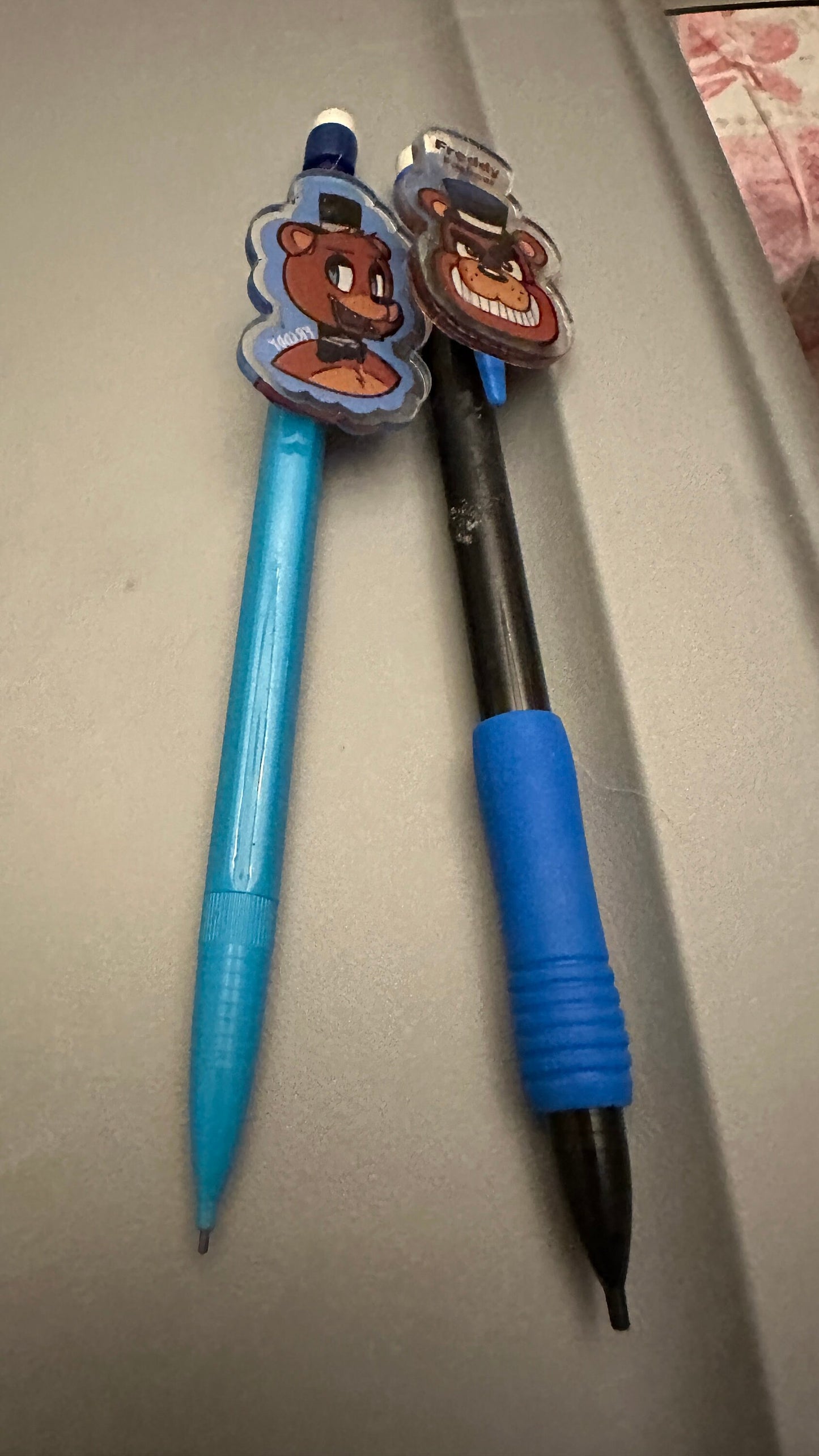 Five Nights at Freddy's and Adventure time pencils. Teen gifts, Stocking stuffers
