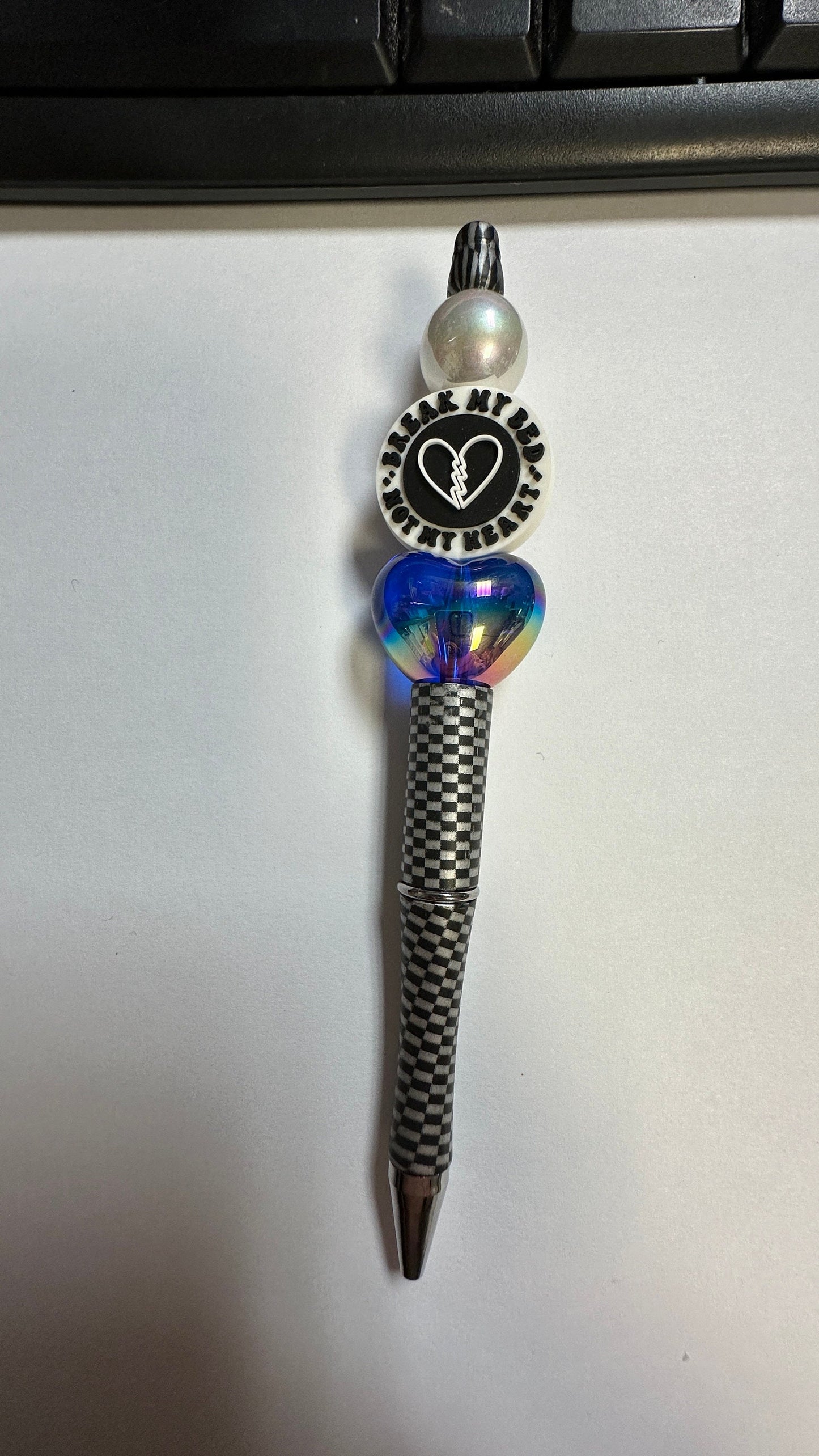 Break my bed not my heart Pen, Journal pens, funny pens