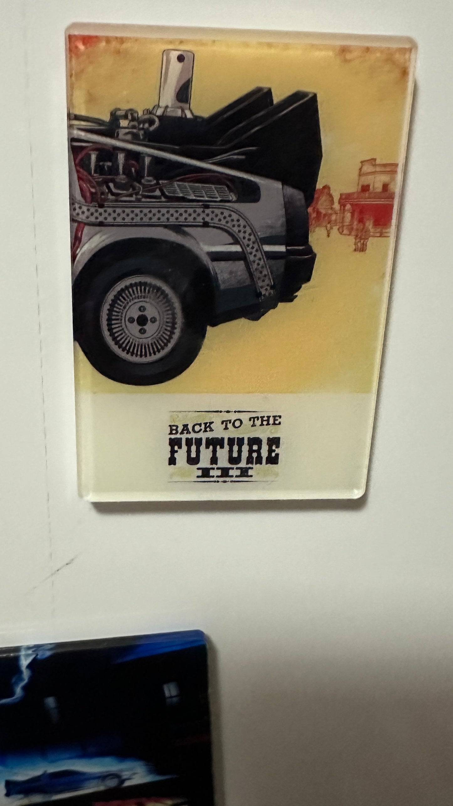 Back to the future, locker magnets, refrigerator magnets,Movie decor, strong magnets