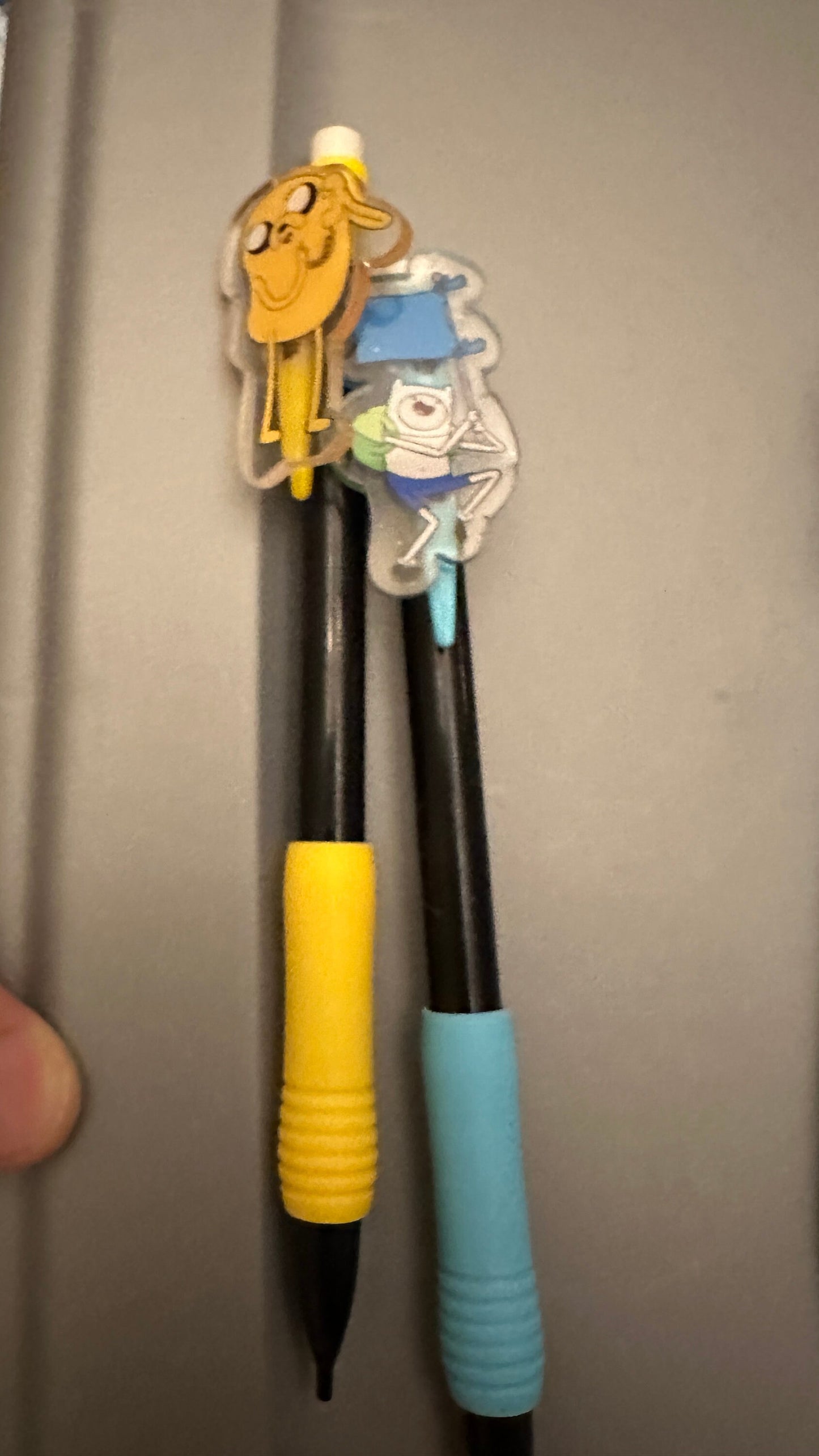 Five Nights at Freddy's and Adventure time pencils. Teen gifts, Stocking stuffers