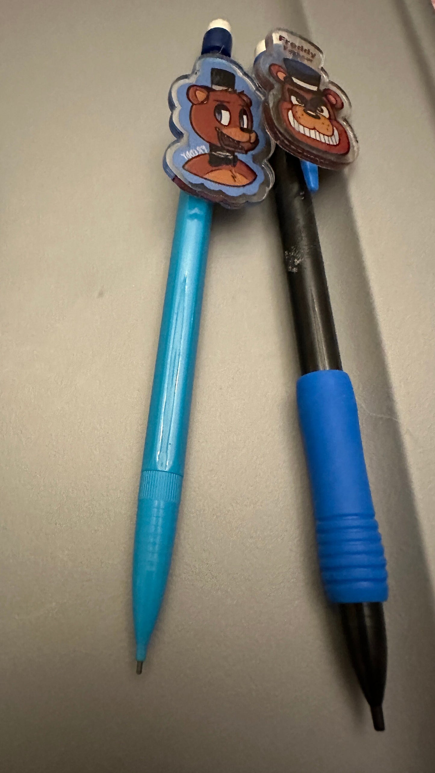 Five Nights at Freddy's and Adventure time pencils. Teen gifts, Stocking stuffers