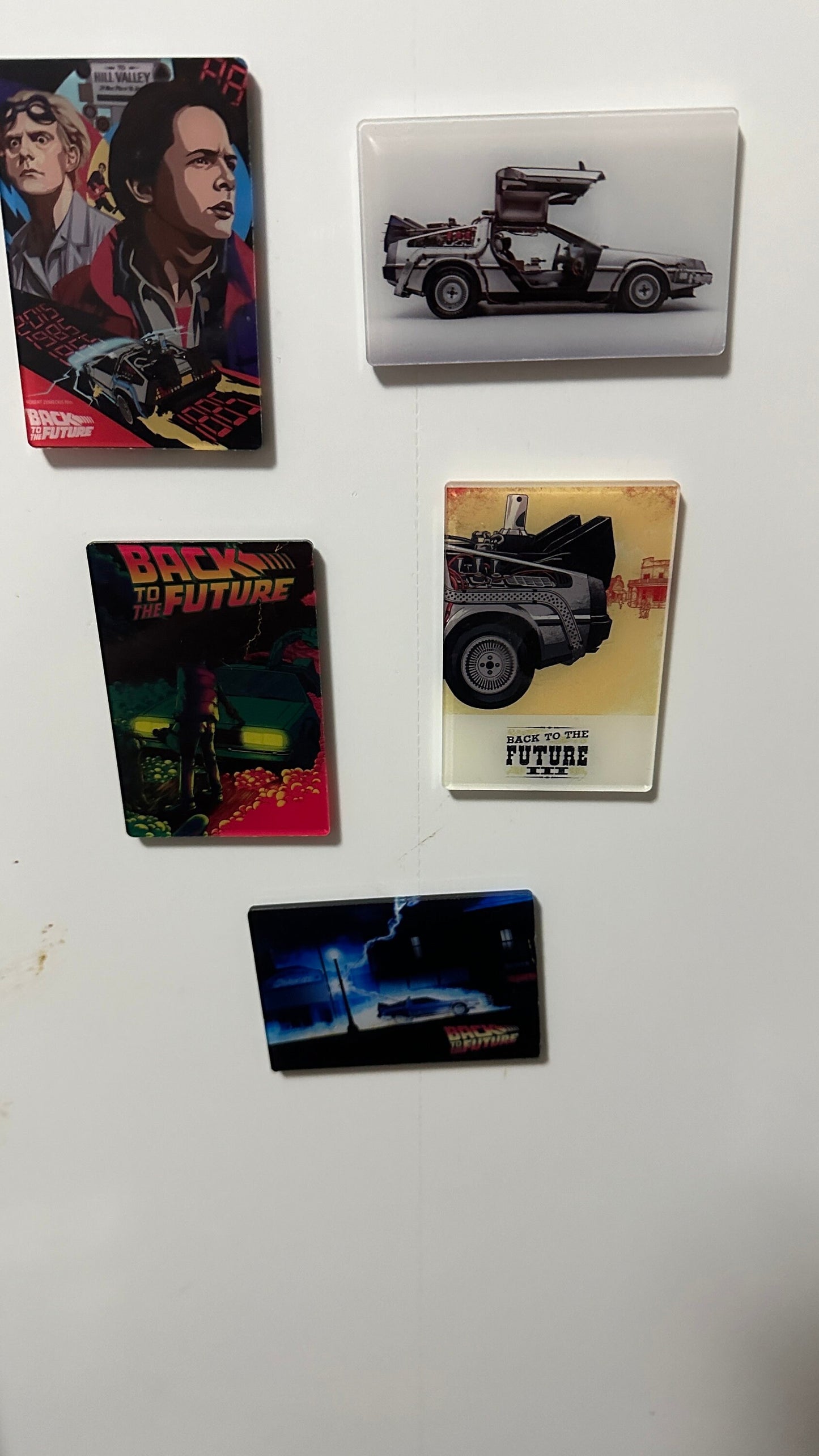 Back to the future, locker magnets, refrigerator magnets,Movie decor, strong magnets