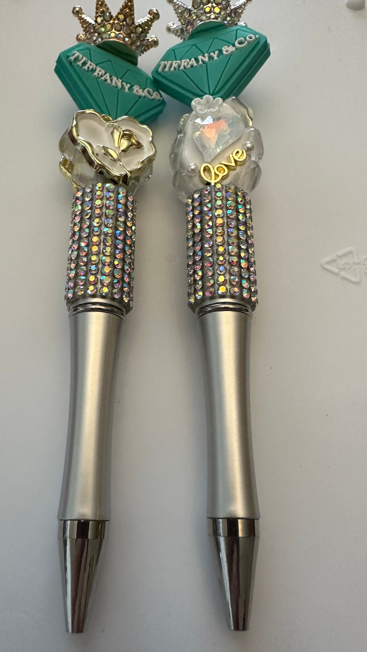 Valentines Blue themed Gift box. Gift for her 30oz Tumbler, Pen and Bear