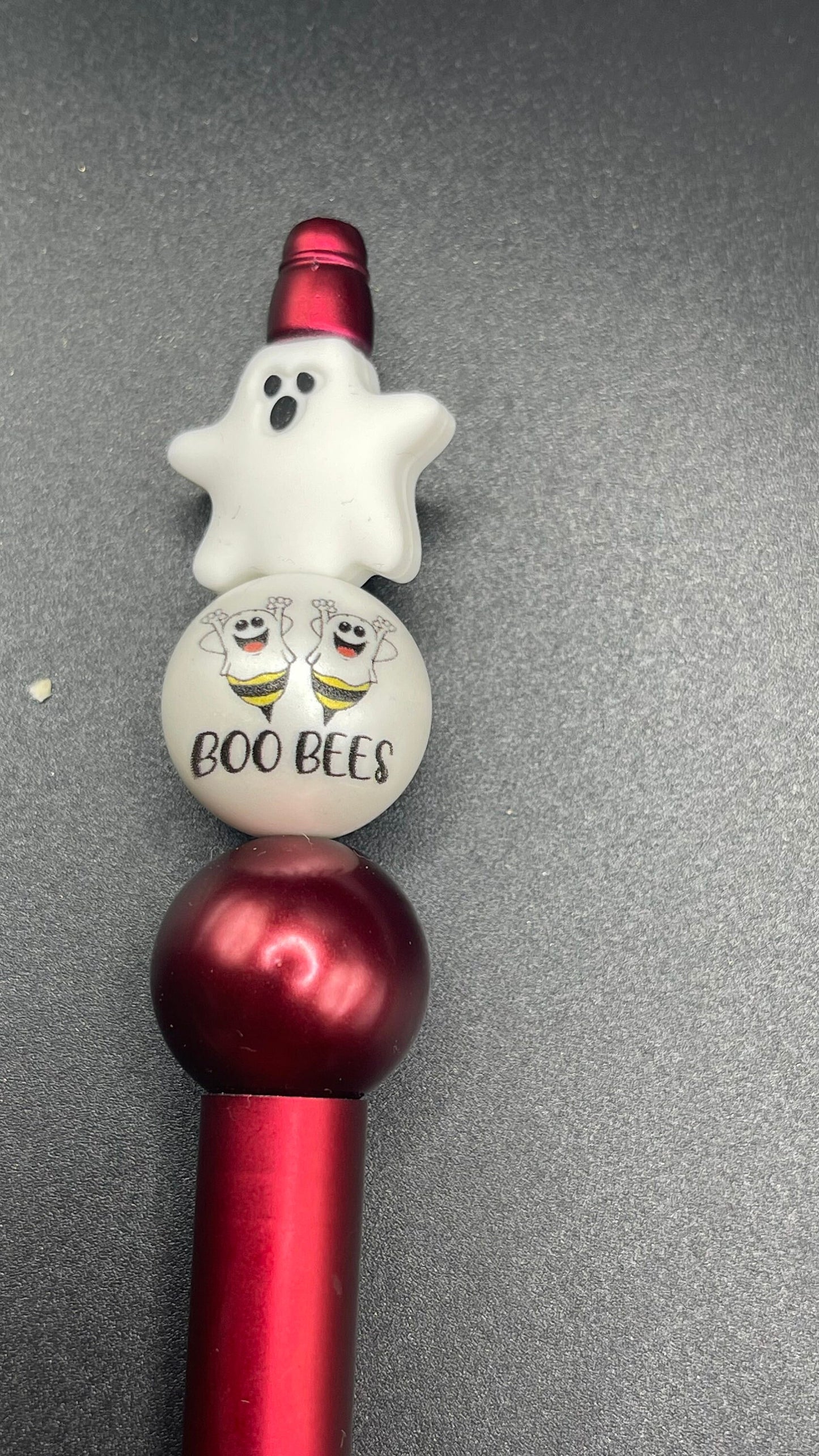 Boobies ghost beaded pen