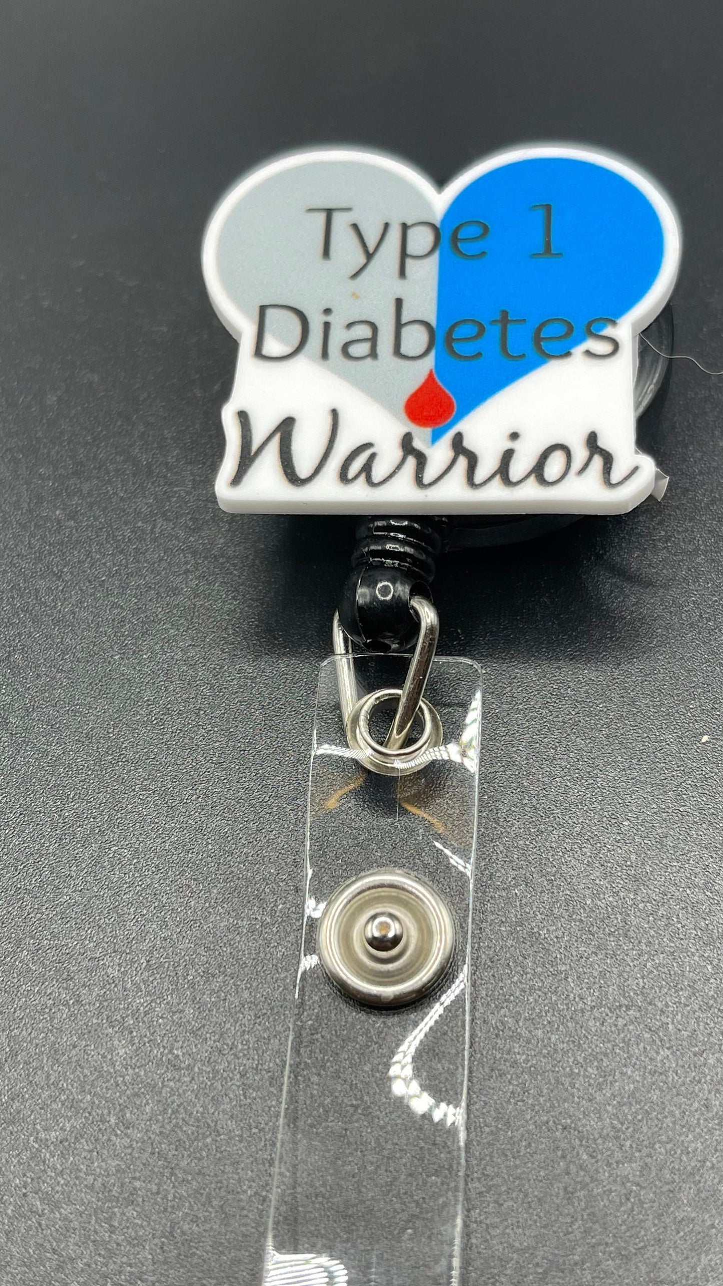 Diabetes month badge reel. Nurses, teachers, anyone who wears a badge!