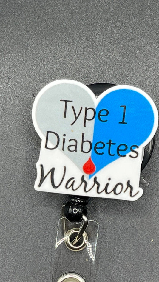 Diabetes month badge reel. Nurses, teachers, anyone who wears a badge!