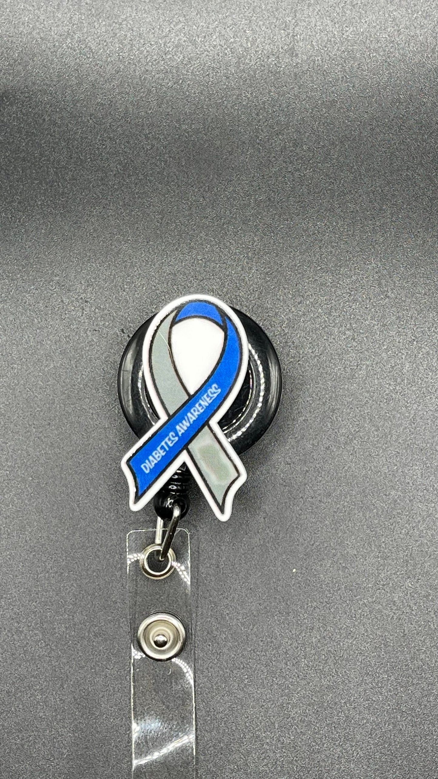 Diabetes month badge reel. Nurses, teachers, anyone who wears a badge!