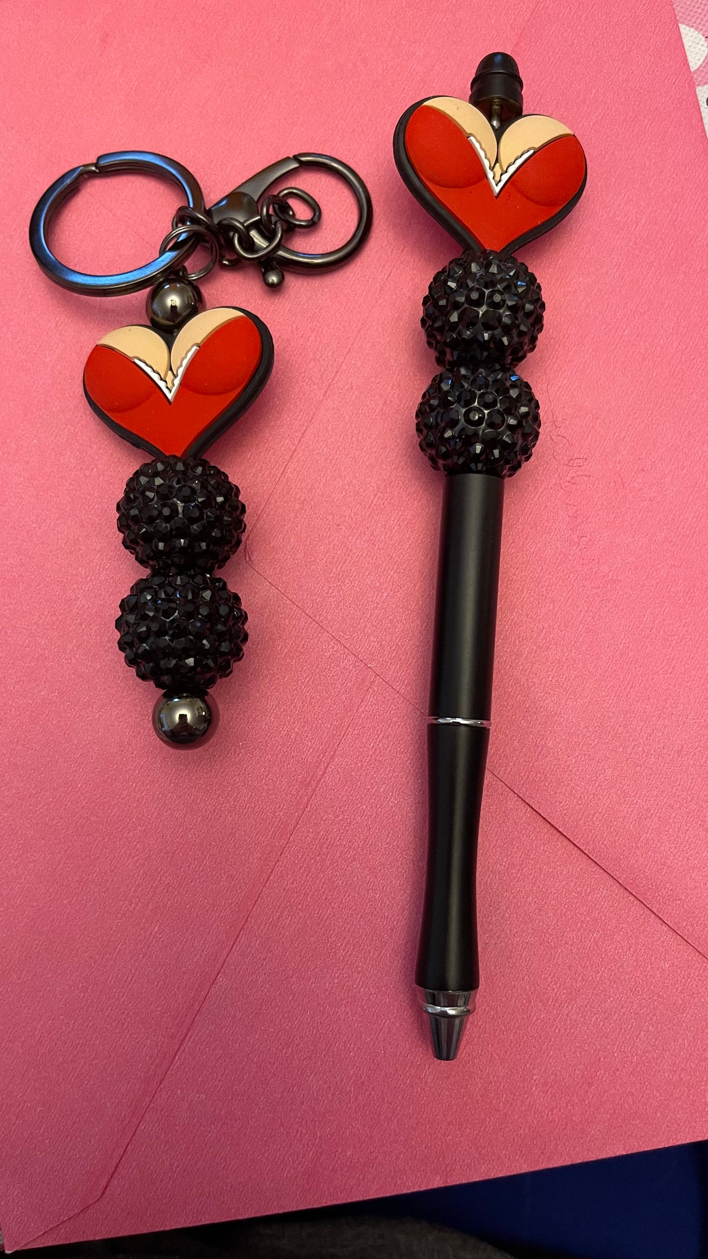 Sexy Valentine’s Day keychain and pen