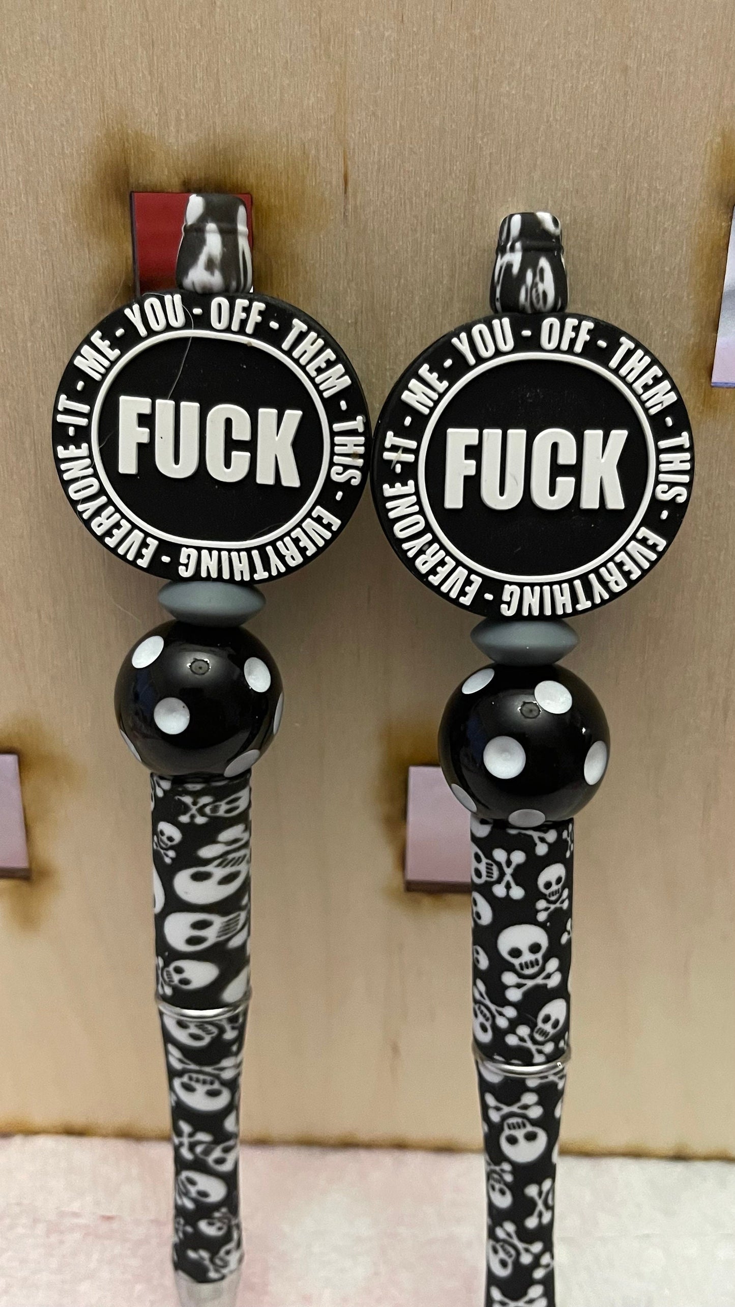 Fuck pen - feeling IDGAF-ish pen - swear word pen - adult humor