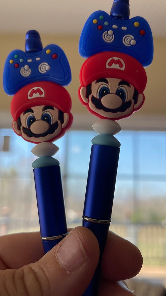 Mario Pen , Super Mario, Mario gift, Nintendo Gift, School Pens