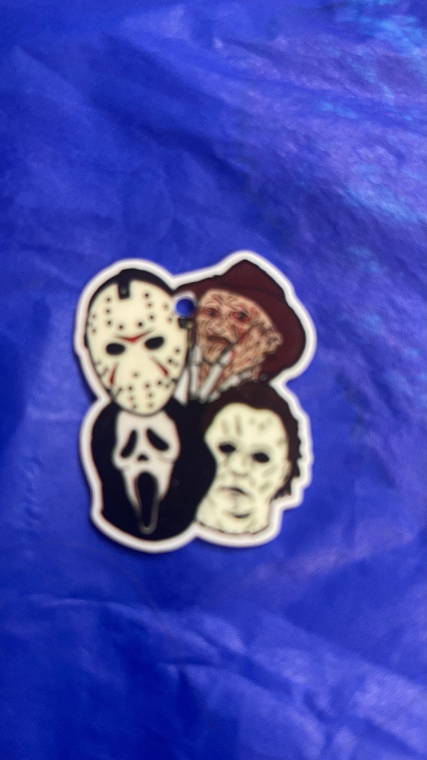 Horror and Witches retractable badge reels