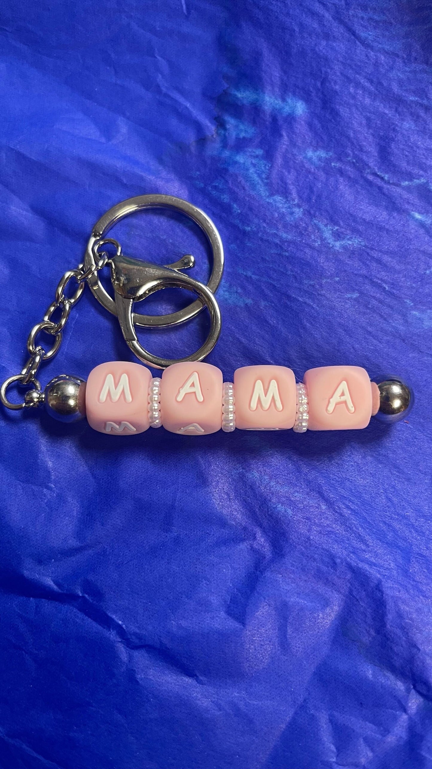 Gorgeous Pink Mama keychain - Gift for Mom