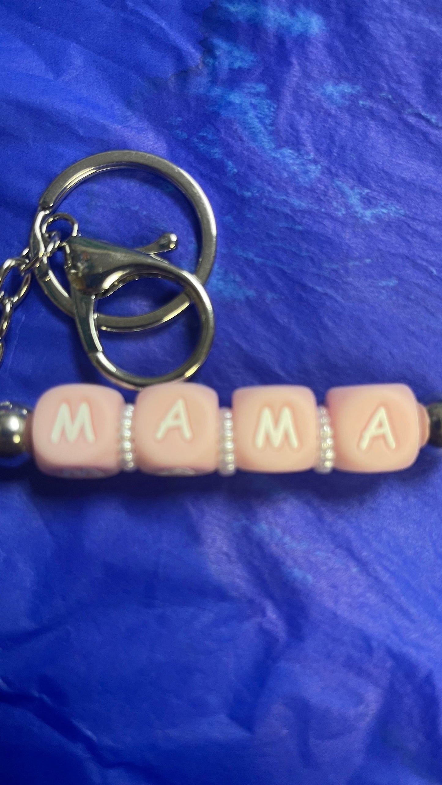 Gorgeous Pink Mama keychain - Gift for Mom