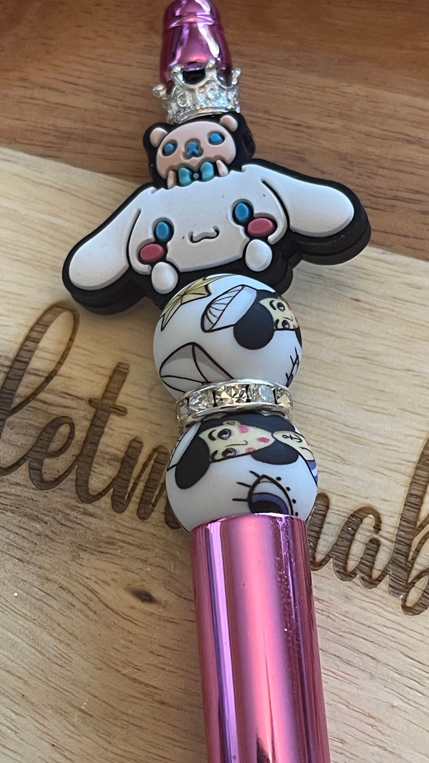 Cinnamoroll Cosplay beaded pen, journal pens.