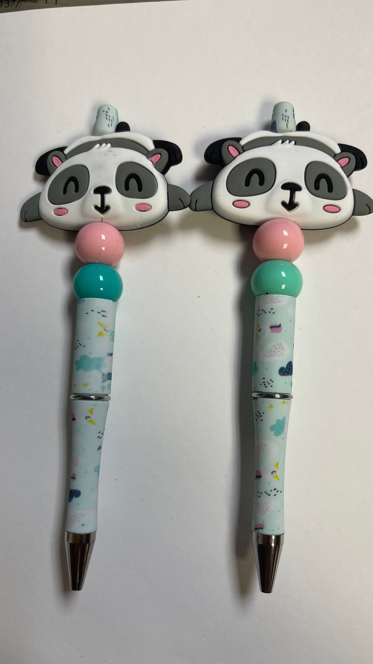 Kawaii Pen, Panda Pen, Animal Beaded Pen, Animal Pen, Personalized Pen, Cute Pen, Japanese stationery - Journal Pen