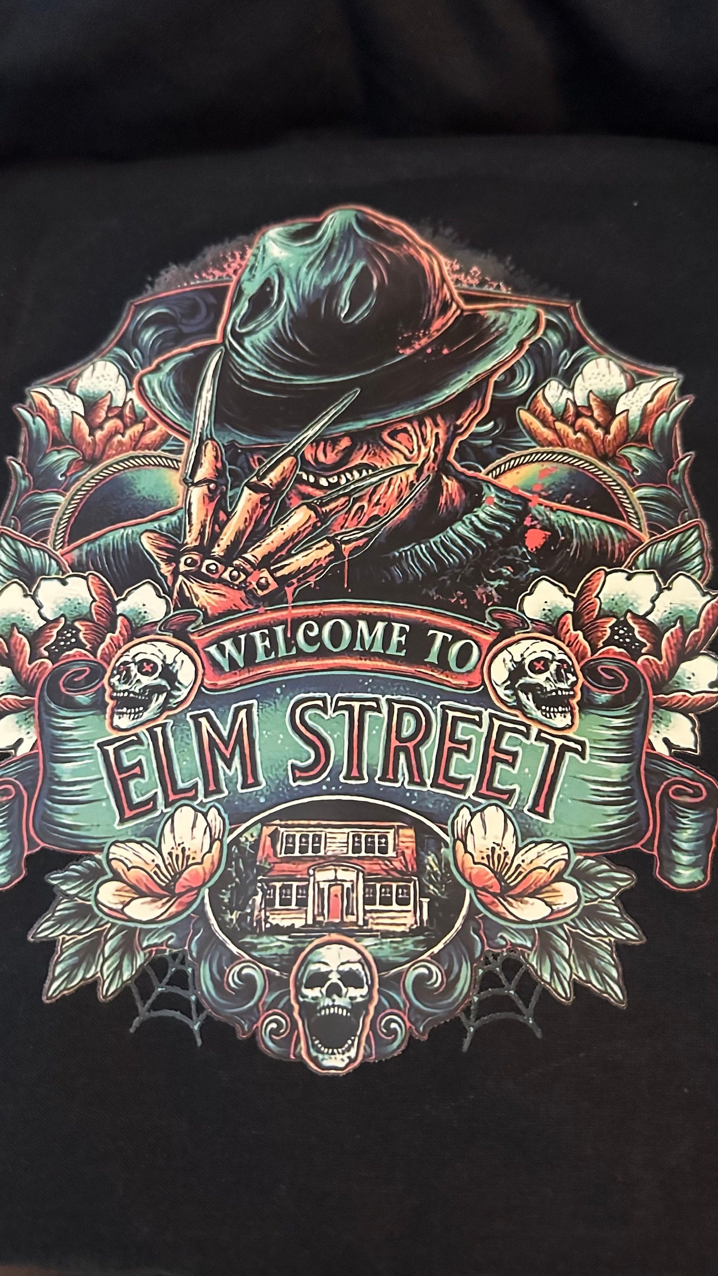 Nightmare on elm street, Freddy Krueger shirt XL in black