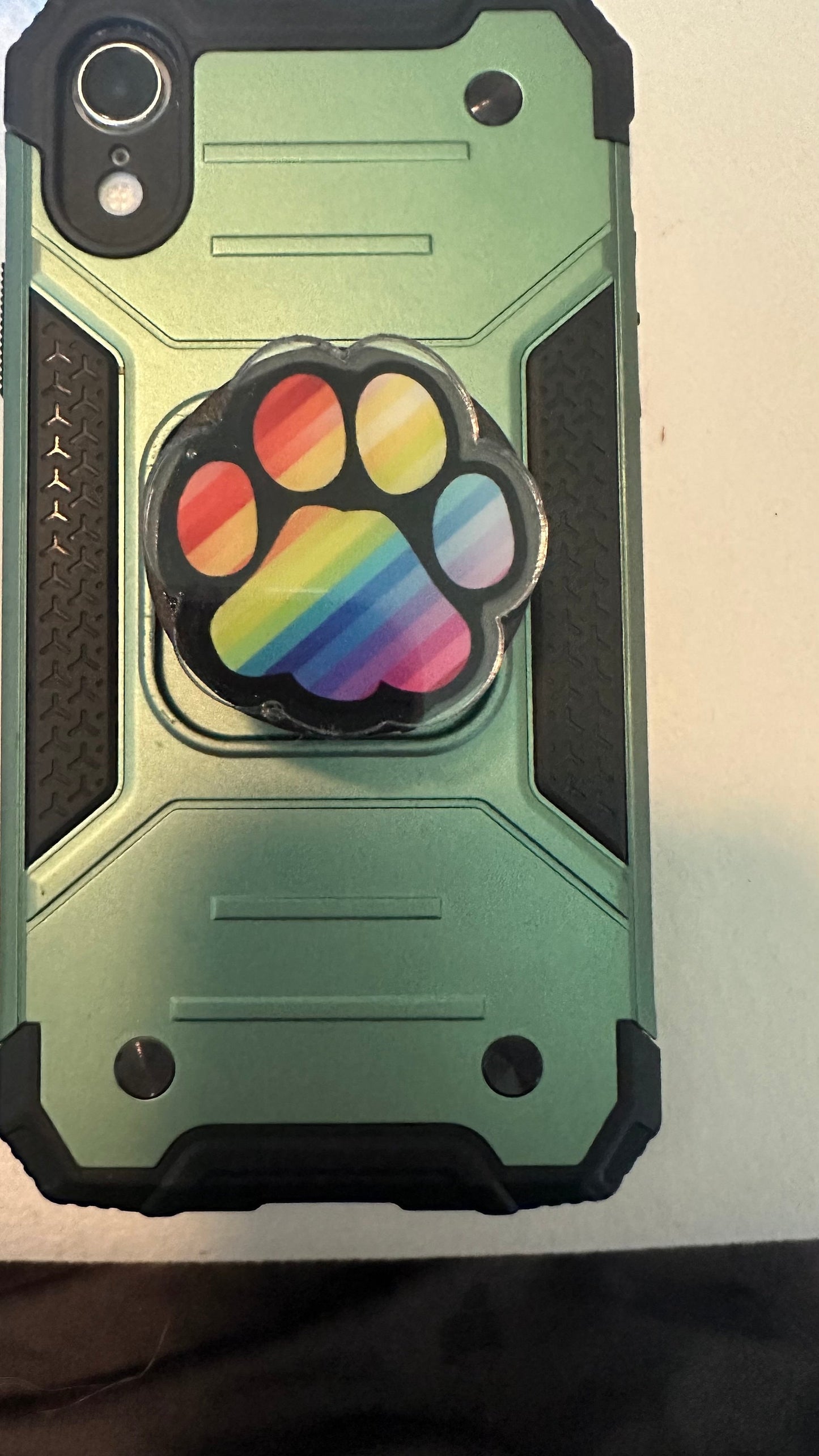 Pride Rainbow phone grips, cute lgbtq phone grip, phone holder, phone grip