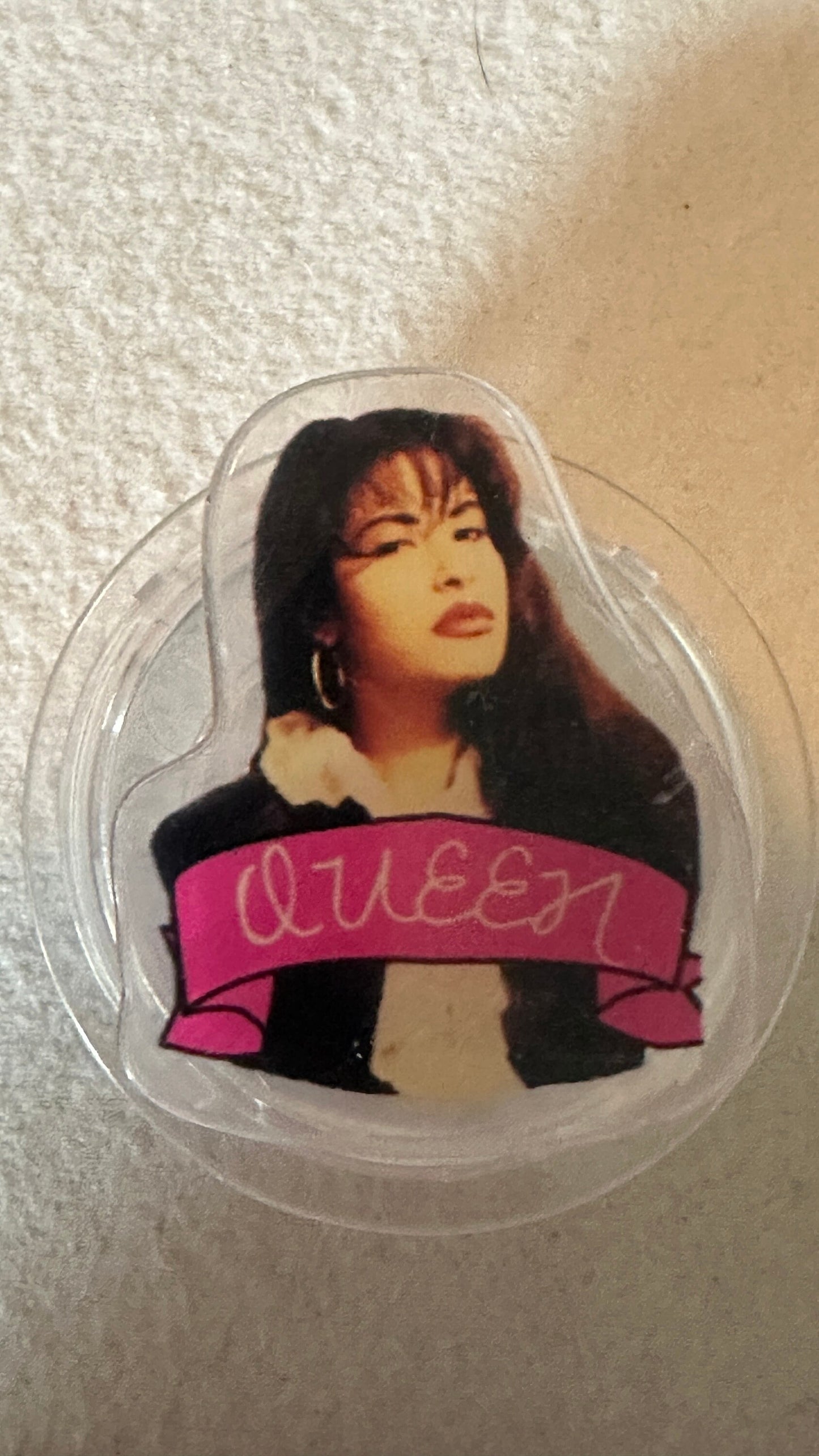 Como La Flor Phone grip, Selena Quintanilla, Como La Flor, Selena Inspired, Selena Quintanilla,