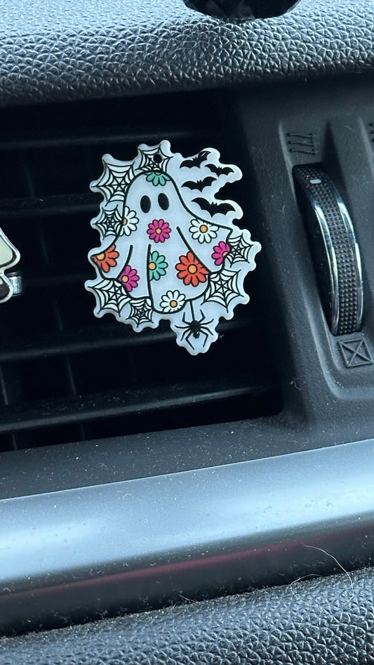 Spooky ghost Car accessories/ Car Vent Clip Charms / Trendy Car Accessories