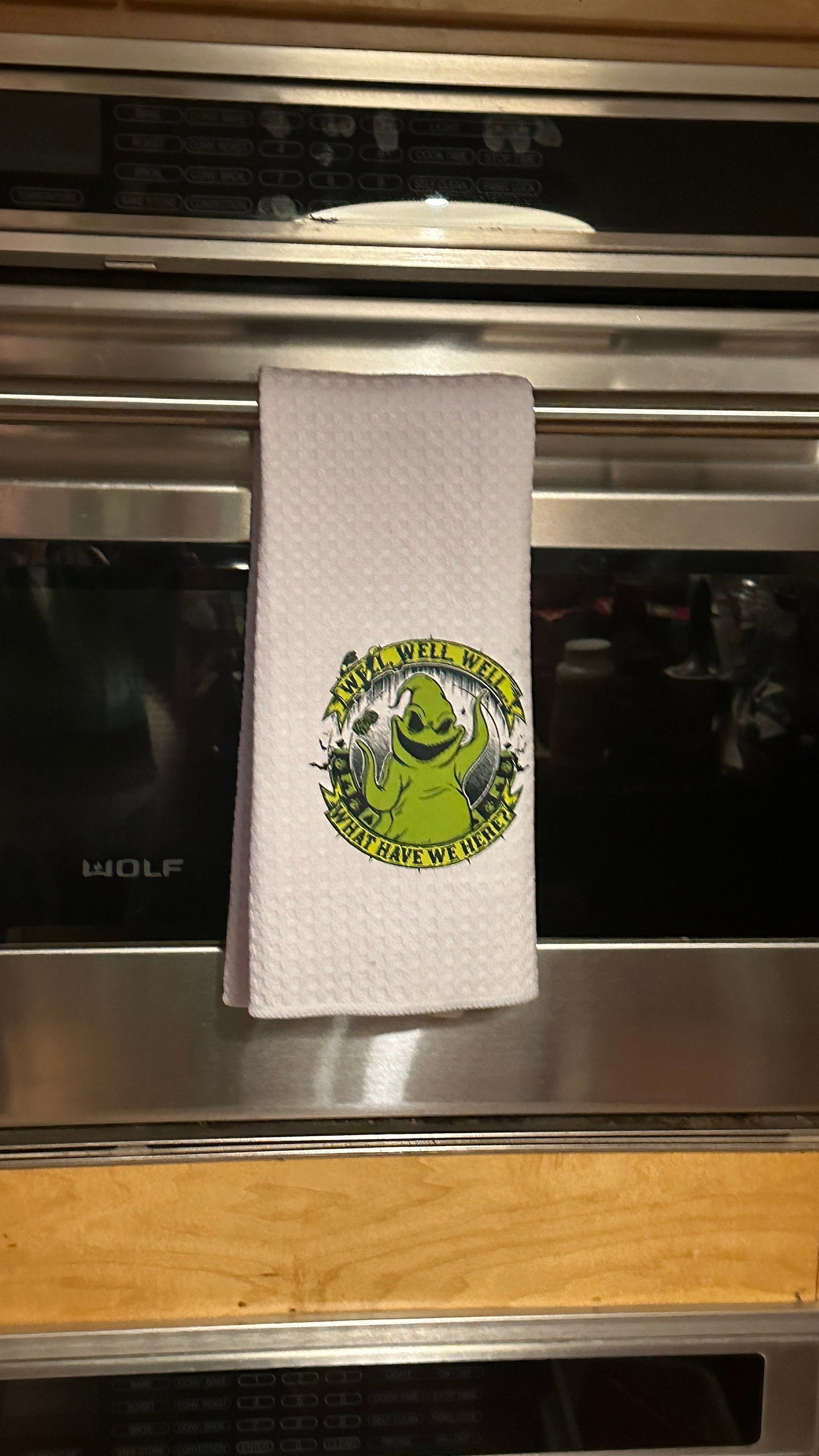 Oogie Boogie Funny Dish Towels for Hostess - Bar Towels - Gift Set - Funny Kitchen Decor - Funny Housewarming Gift