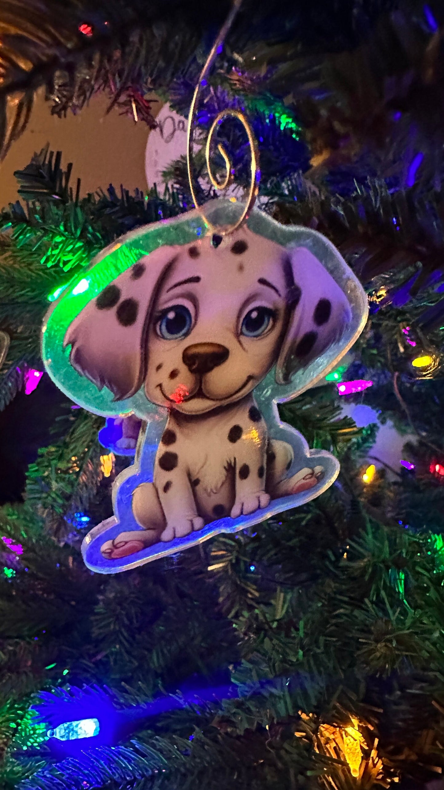 Cute dog and cat ornaments - 8 inch adorable ornaments