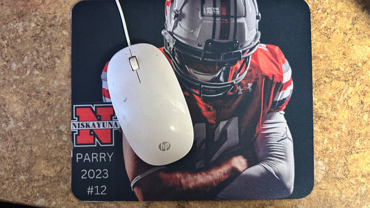 Customized mousepad, Gaming Mouse pad, Place mat - add your own logo, image, collage, text or artwork - Sports kid memories