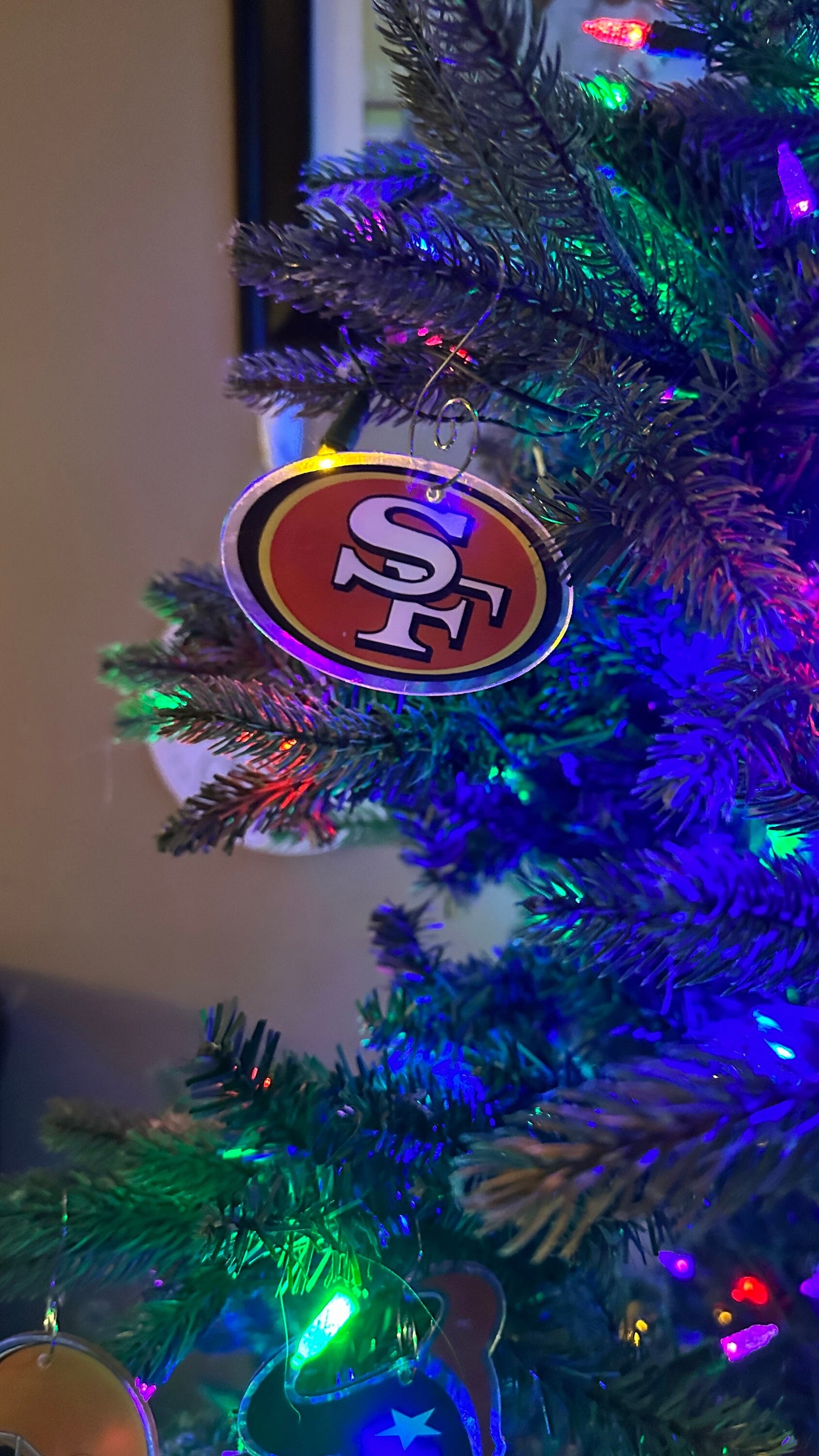 Football ornaments - NFL Football Ornaments