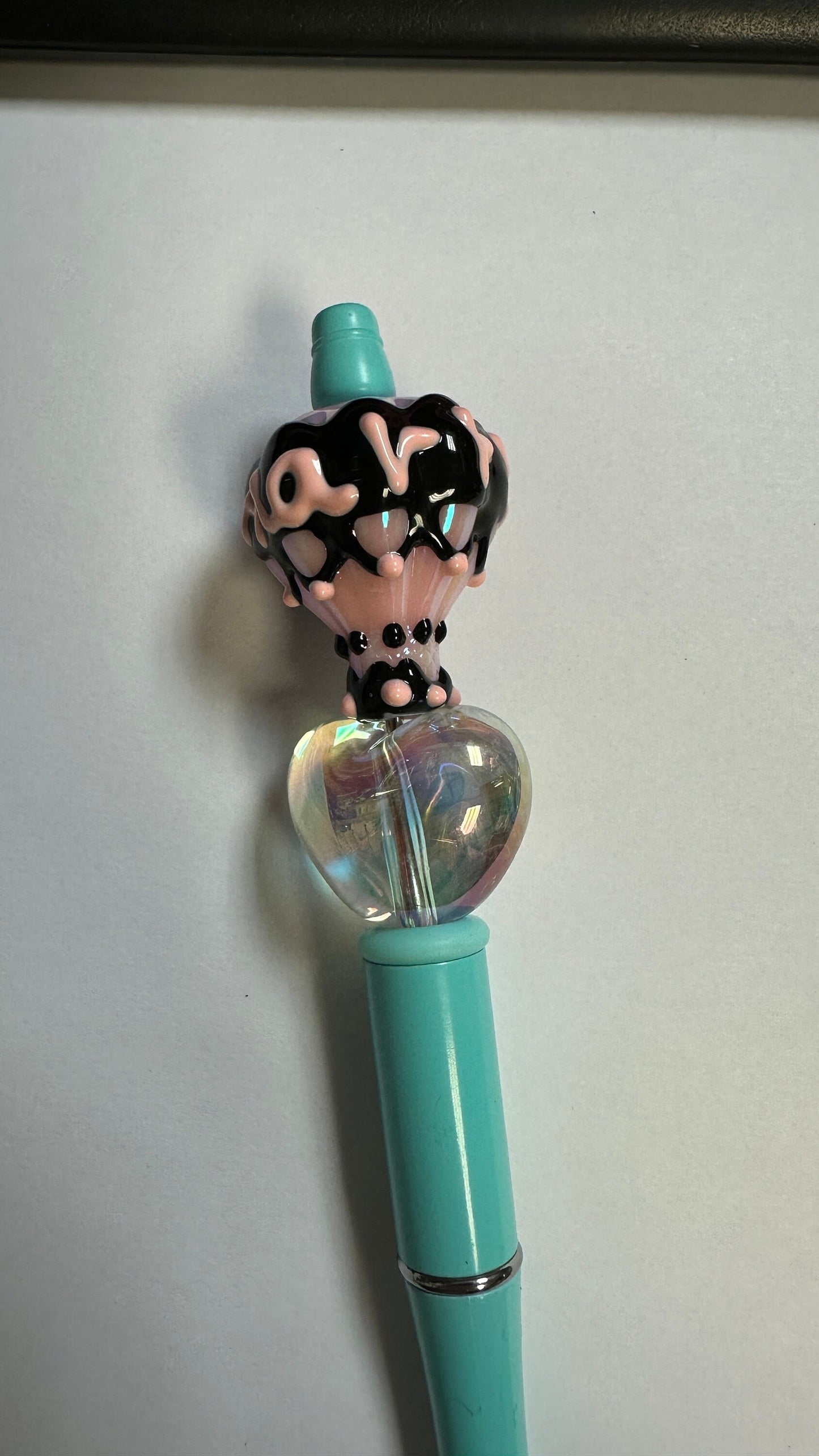 Marry Me hot air balloon beaded Pen, Journal pens,