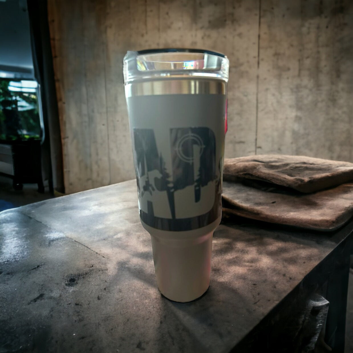 Dad hunter 40 oz Tumbler - Drinking Cup-