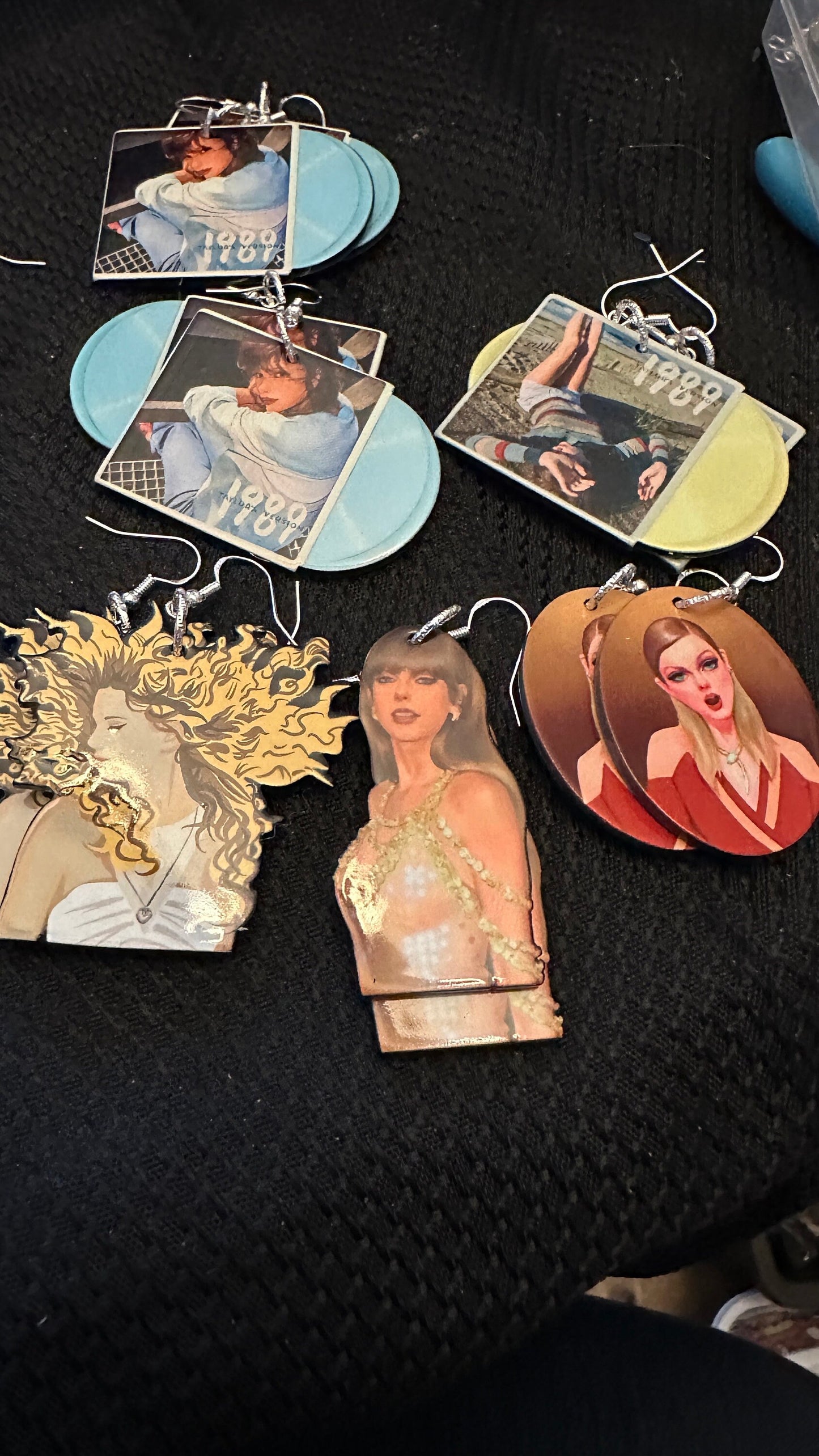 1989 Earrings - Unique Taylor Gift - Swiftie Concert Outfit Jewelry - Eras Tour Aesthetic - Great Valentines or Birthday Gift For Her