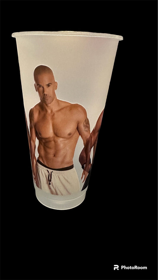 Shemar Criminal Minds Swat Cup from Starbucks, Custom Starbucks cup Vinyl Decorative