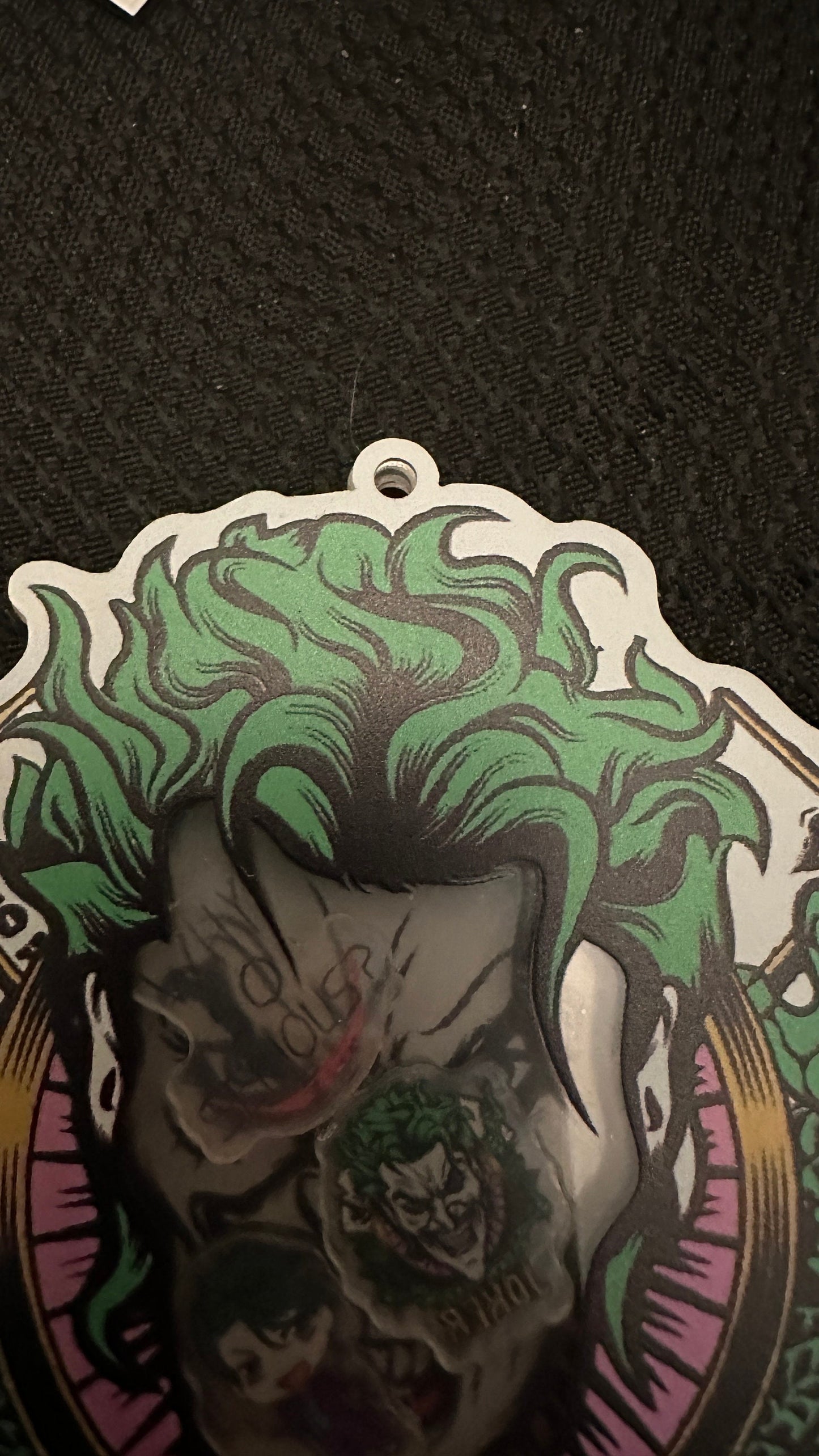 Joker Batman Shaker Keychain - Backpack Hanger